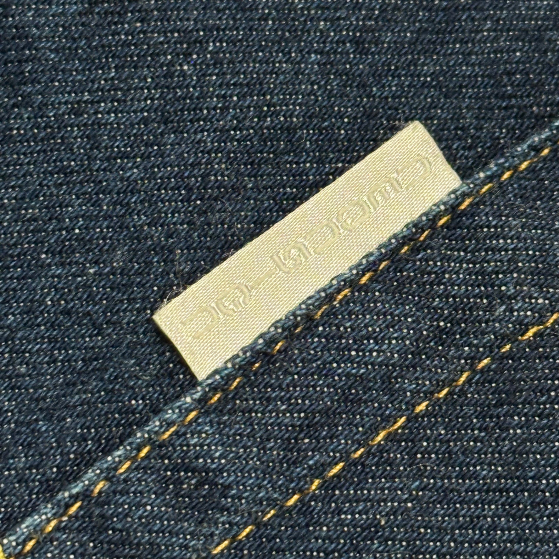 NEON SIGN(ネオンサイン) Wide denim slacks “One wash” ワイド デニム スラックス ワンウォッシュ N0344OW 46 インディゴ 12.5oz タック パンツ