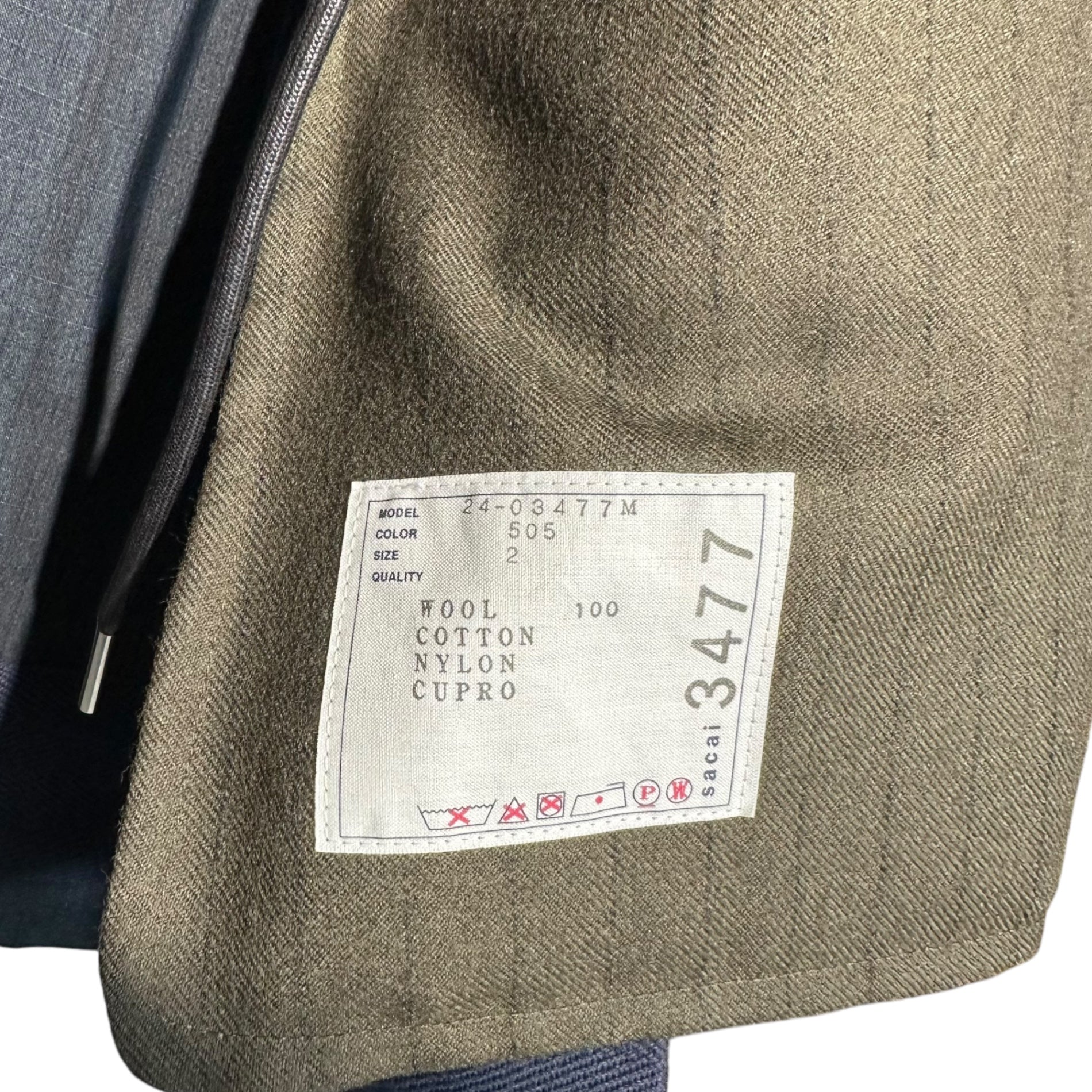 未使用 sacai 24ss テーラードジャケット トープ サイズ2 sacai（テーラードジャケット）のフリマアイテム一覧