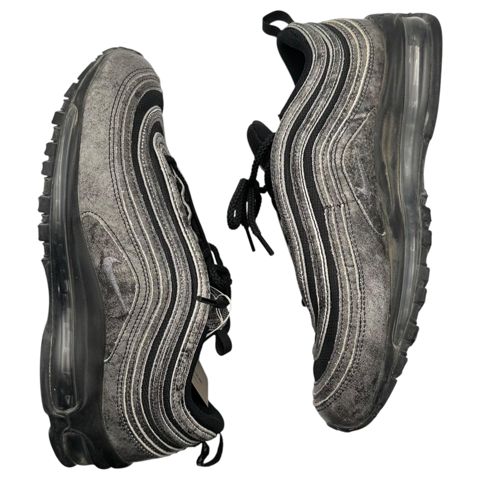 COMME des GARCONS HOMME PLUS × NIKE(コムデギャルソンオムプリュス × ナイキ) Collaboration Air Max 97 Sneakers コラボ  エアマックス 97 スニーカー  DX6932-002 28cm ブラック