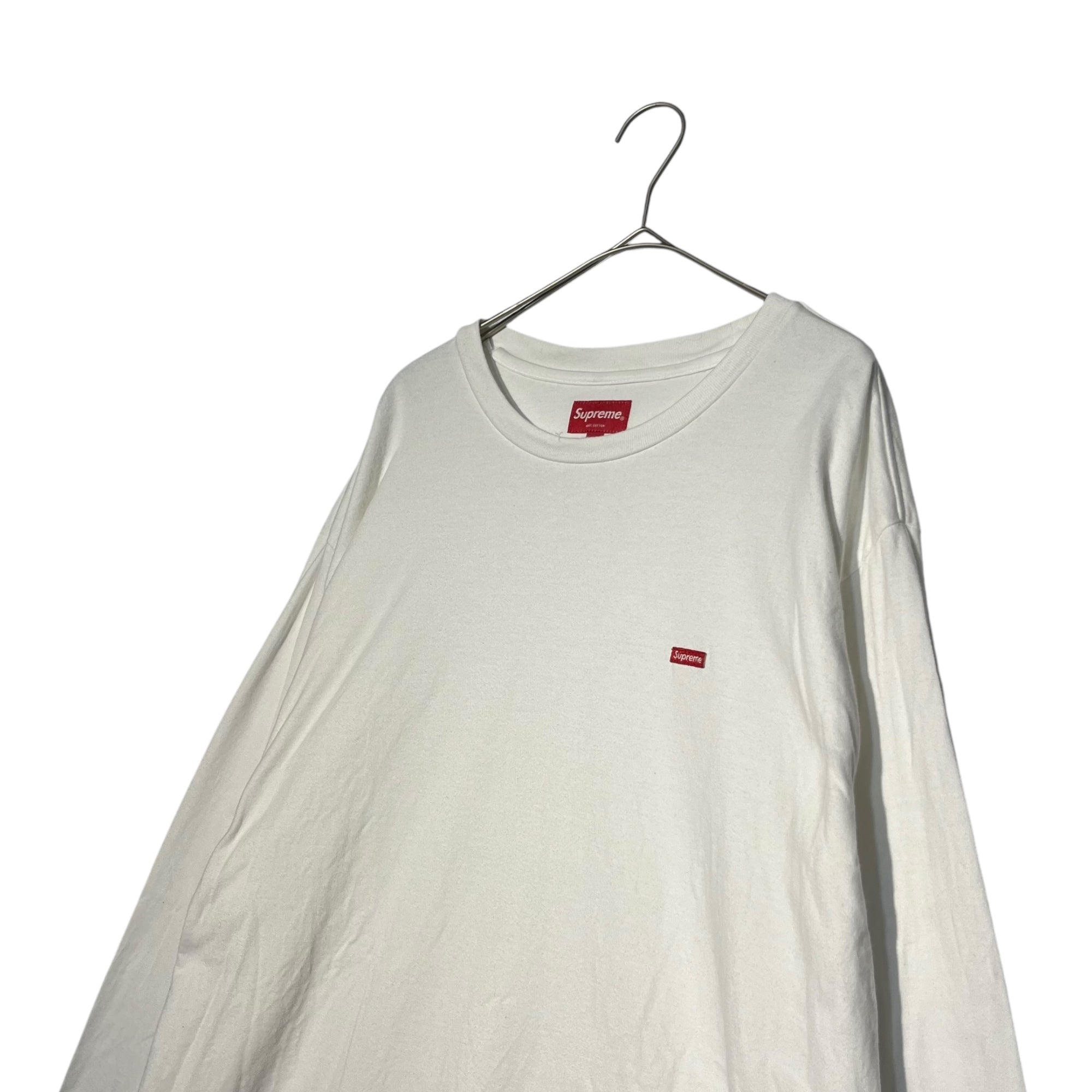 SUPREME(シュプリーム) Small Box Logo L/S Tee スモール ボックス ロゴ Tシャツ L ホワイト