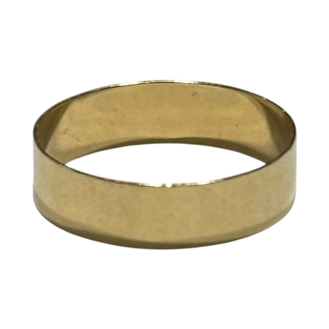 SHIHARA(シハラ) K18 Plate Ring 5.0 プレート リング 15号 ゴールド 指輪