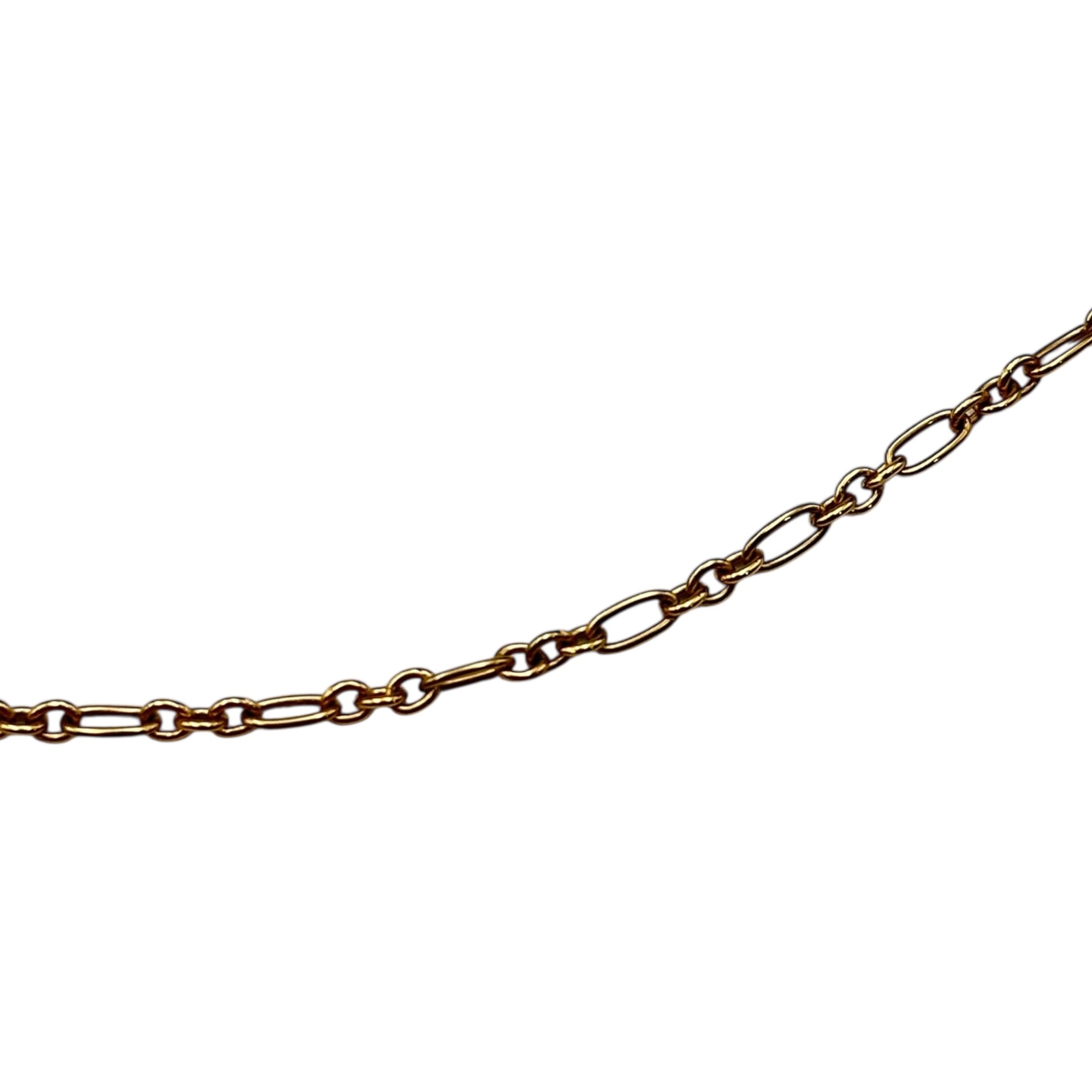Saint Laurent(サンローラン) 70cm Gold-Color Chain Necklace ゴールド カラー チェーン ネックレス 391 3839G 1CY2848 ゴールド