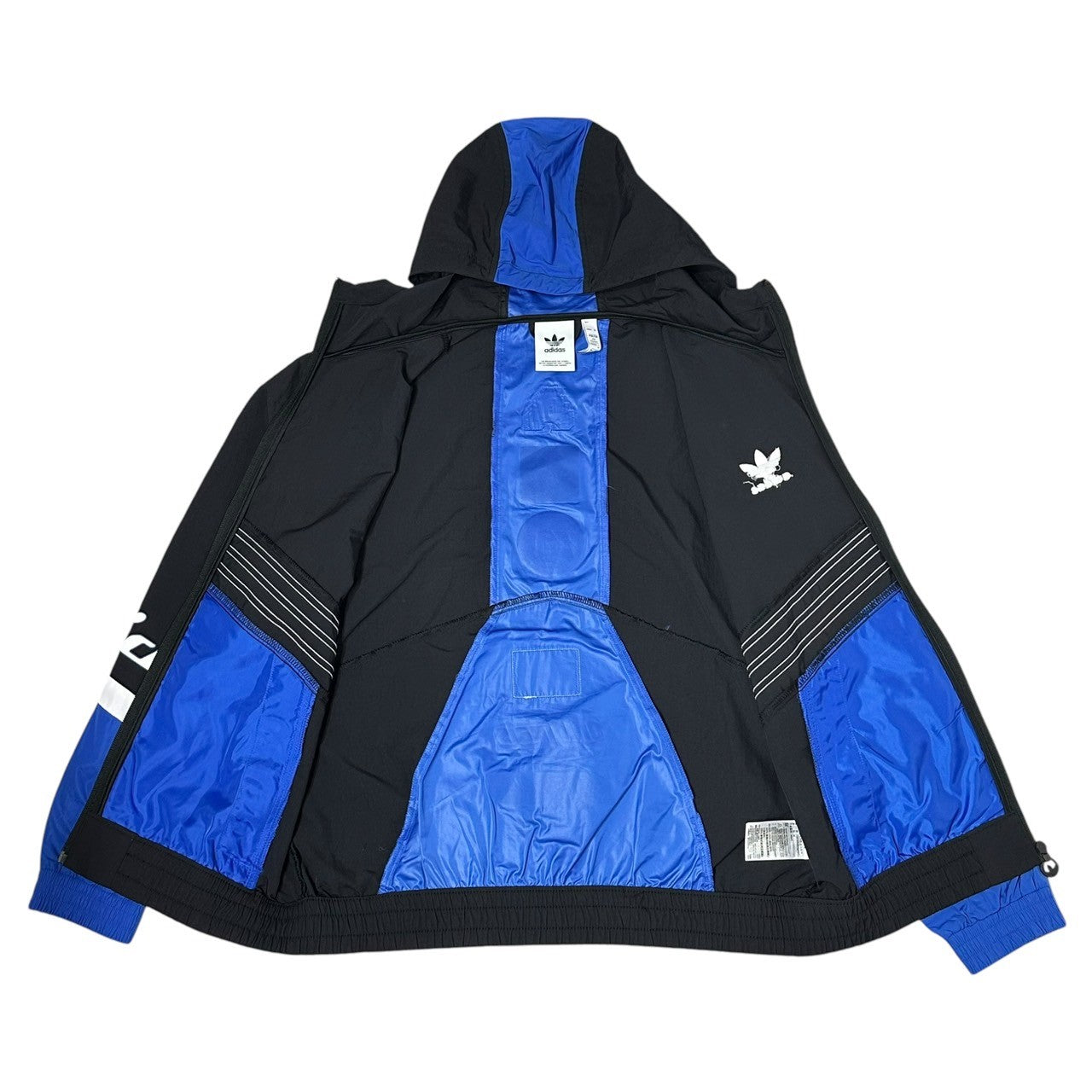adidas(アディダス)  5-TOOL Wind Jacket Pants Setup 中綿 ナイロン ジャージ セットアップ FS3734 FS3743 M ネイビー×レッド パーカー パンツ スポーツ ウエア 上下