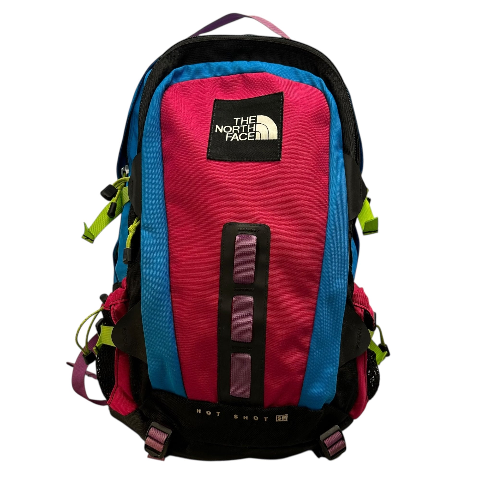 THE NORTH FACE(ノースフェイス) HOT SHOT SE ホット ショット リュック ピンク×ブルー リュックサック デイパック バックパック アウトドア