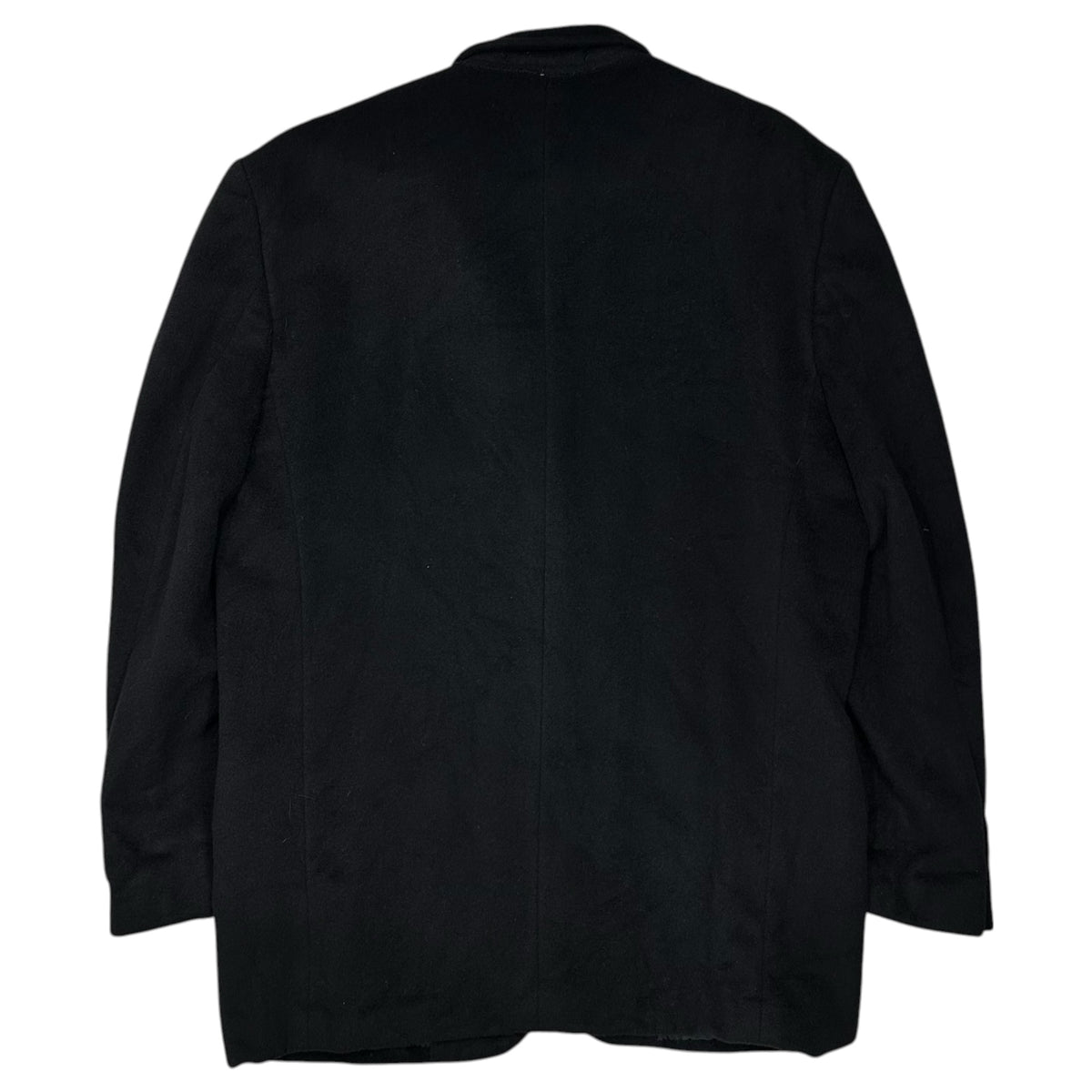 COMME des GARCONS HOMME(コムデギャルソンオム) 1980's Cashmere-Wool 2-Button Tailored Jacket カシミヤ ウール 2ボタン テーラード ジャケット HJ-08101S S ブラック AD表記無 80s アーカイブ 80年代前半製造品