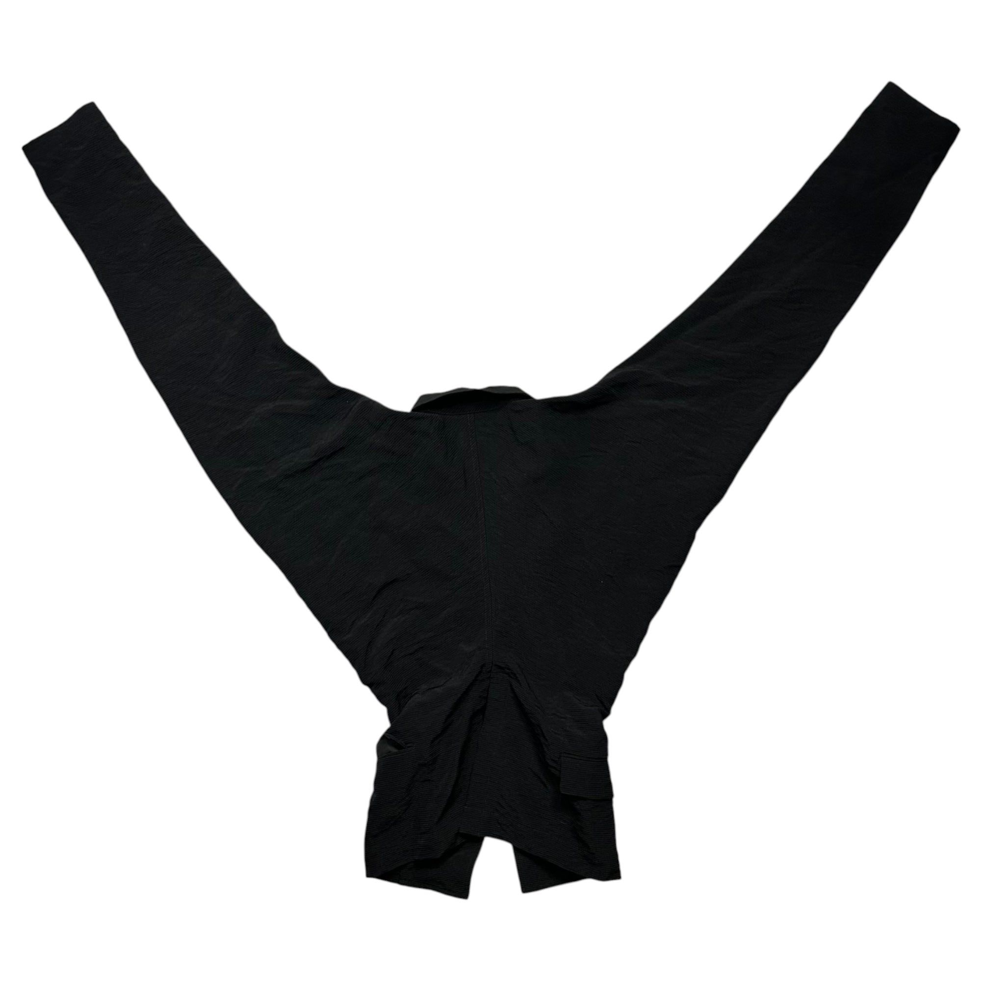 COMME des GARCONS(コムデギャルソン) 1980's Vintage Dolman-Sleeve Slim-Waist Double-Breasted Jacket ヴィンテージ ドルマンスリーブ スリム ウエスト ダブル ジャケット GJ-11058S S ブラック AD表記無 80s アーカイブ 80年代 稀少