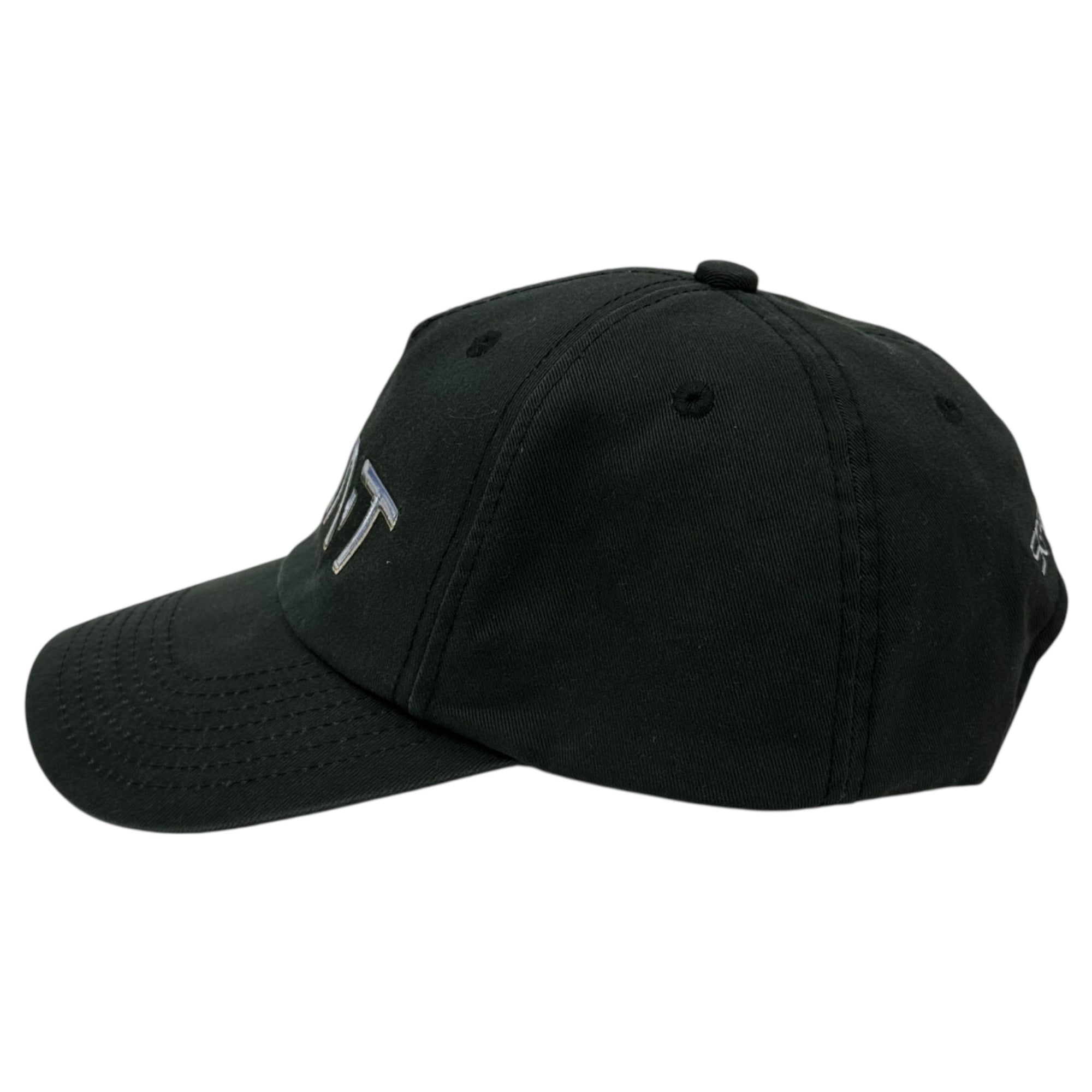 SAINT MICHAEL(セントマイケル) 25AW SORAYAMA SRYM CAP 空山基 ロゴ 刺繍 キャップ SM-HR1-0000-C81 OS ブラック 帽子 コラボ