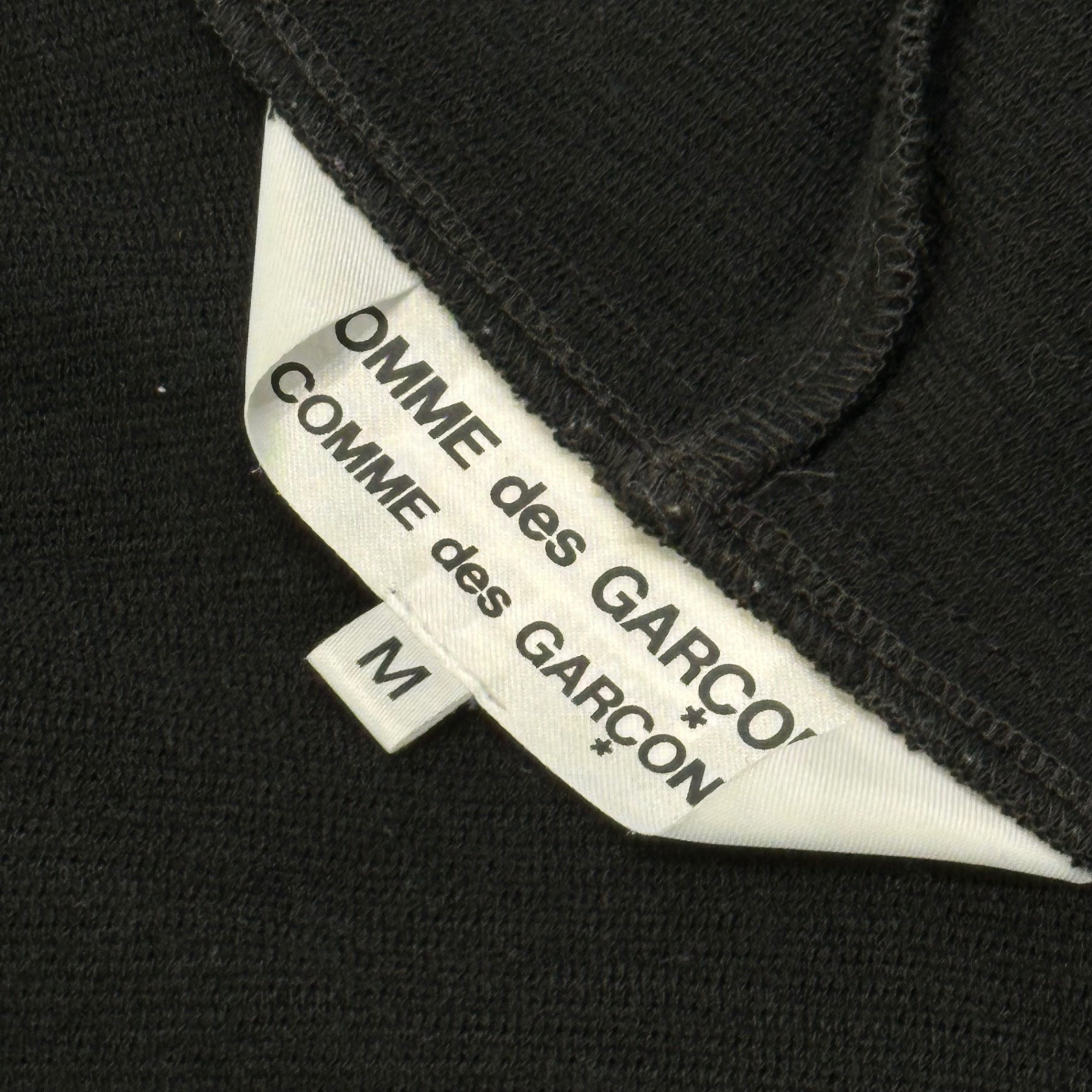 COMME des GARCONS COMME des GARCONS(コムデギャルソンコムデギャルソン) 14AW Diagonal Zip Asymmetric Wool Parka 斜めジップ 変形 ウール パーカー RN-J030 M ブラック AD2014