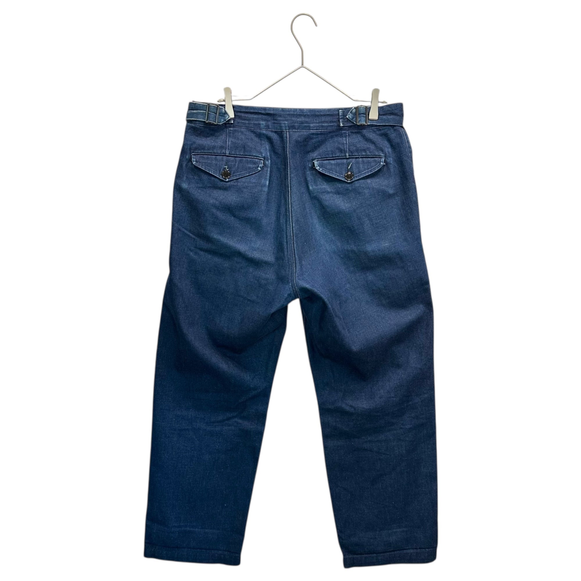 COMOLI(コモリ) Side Adjustable Over Denim pants サイドアジャスター オーバー デニム パンツ J03-03012 1 インディゴ ワイド