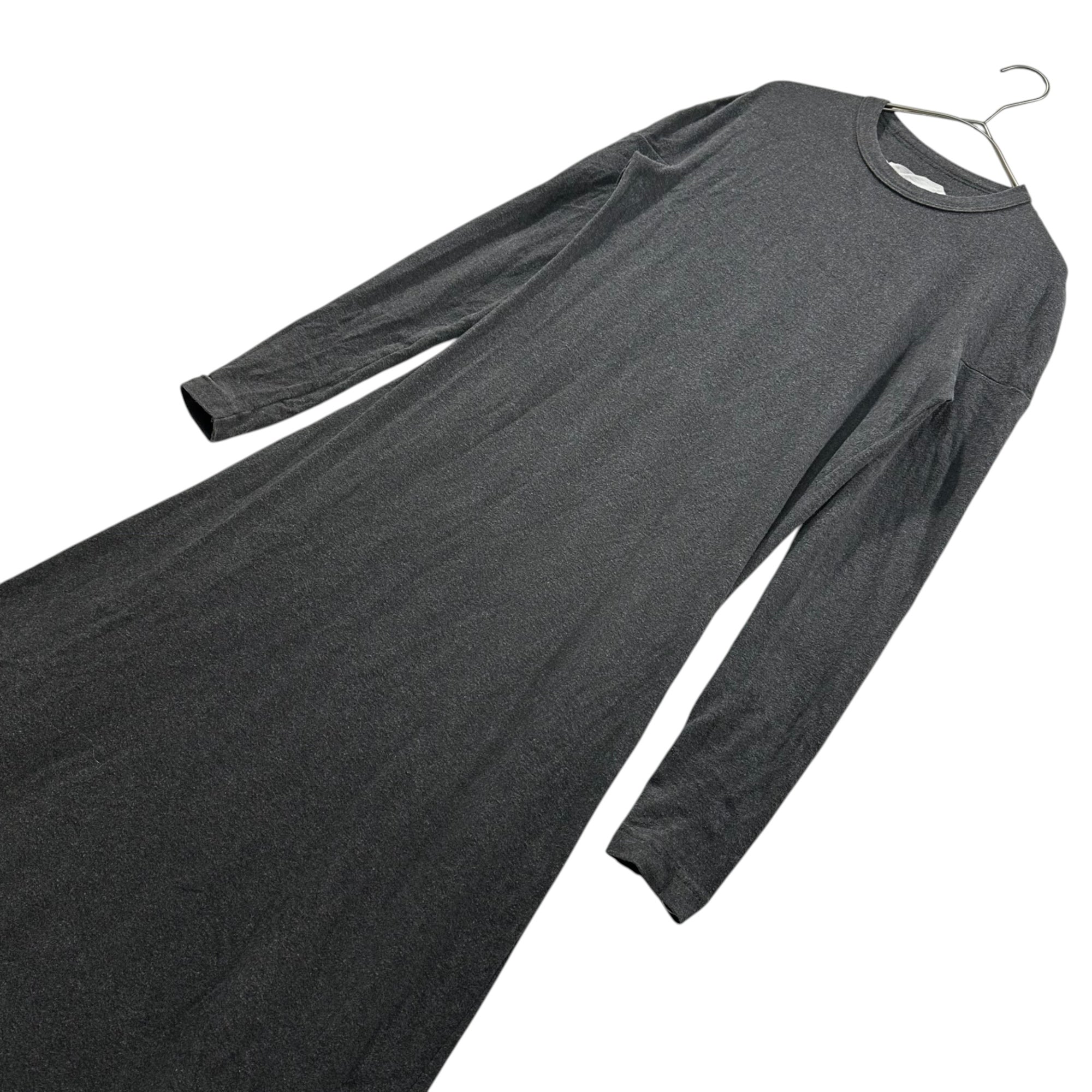 Maison Martin Margiela(メゾン マルタンマルジェラ) 1998AW Super Long T-Shirt Dress スーパー ロング カットソー ドレス 333-55506 S グレー 90's 90年代 アーカイブ 白タグ