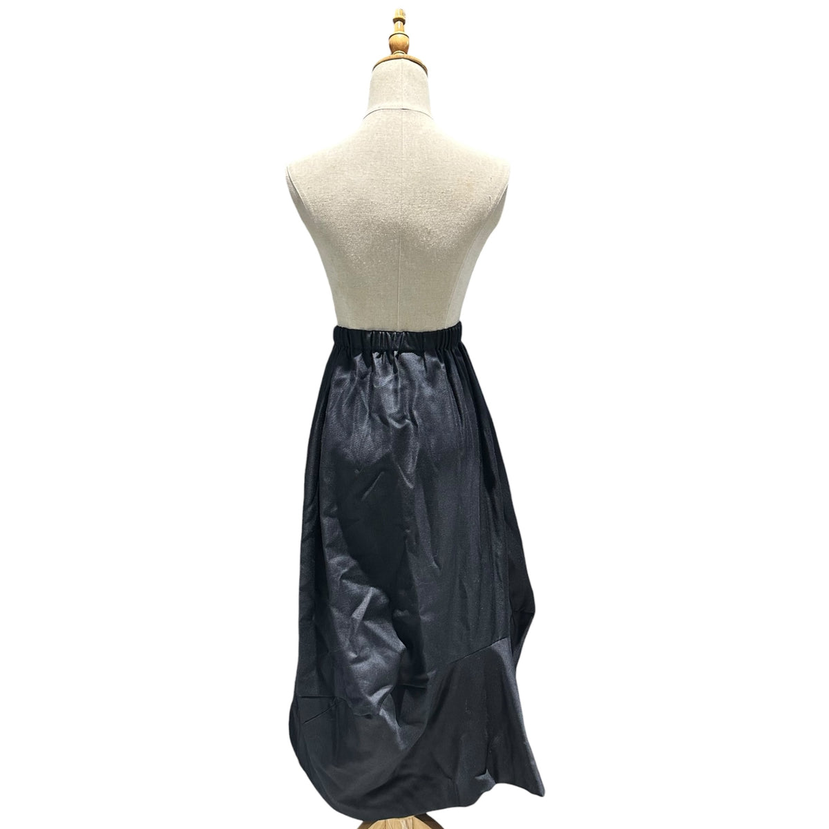robe de chambre COMME des GARCONS(ローブドシャンブルコムデギャルソン) 1998AW Hem-Padded Long Skirt 裾 中綿 ロング スカート RS-100420 FREE ブラック AD1998 90s アーカイブ