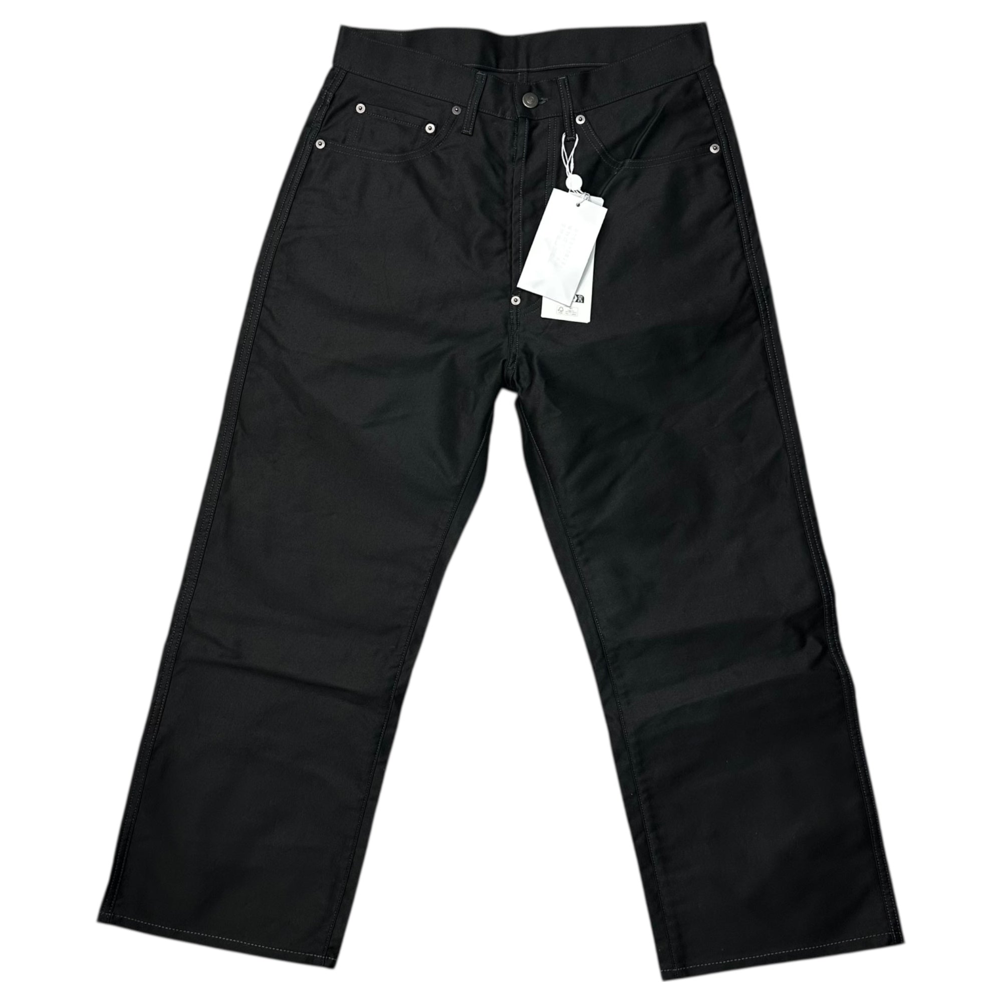 MAISON MARGIELA(メゾンマルジェラ) 24AW 5POCKET TROUSER PANTS 5 ポケット トラウザー パンツ S67LA0039 30 ブラック