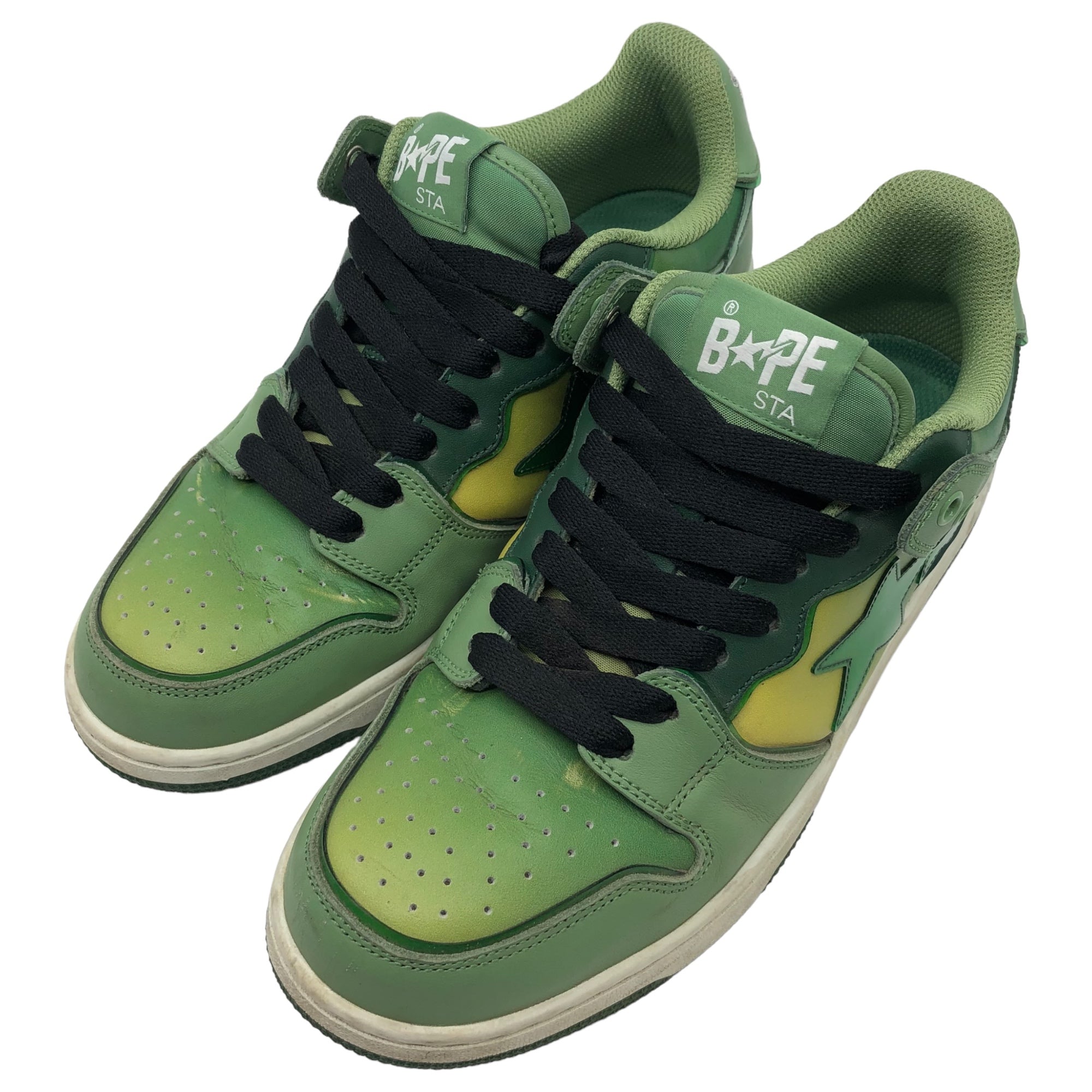 A BATHING APE(アベイシングエイプ) BAPE SK8 STA #5 'GREEN GRADIENT' ベイプ スケート スタ