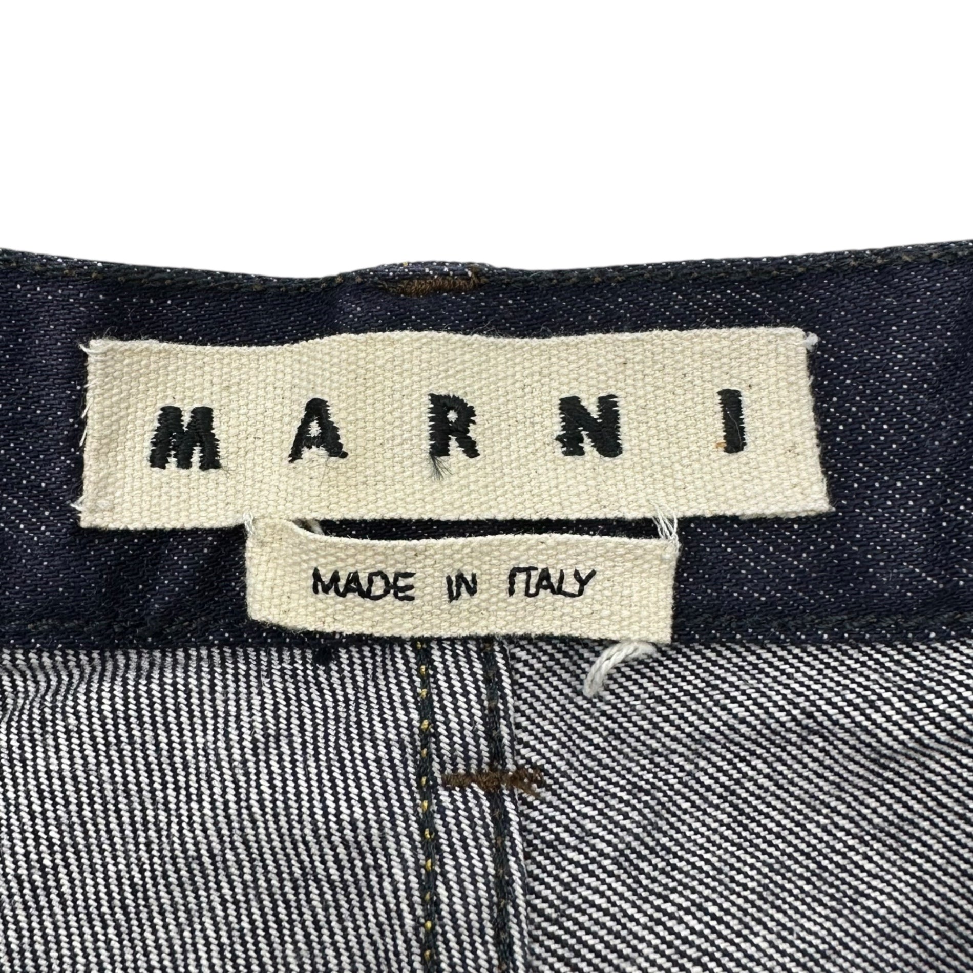 MARNI(マルニ) 18SS WIDE DENIM PANTS ワイド デニム パンツ M05LA0017 S30627 W28 インディゴ
