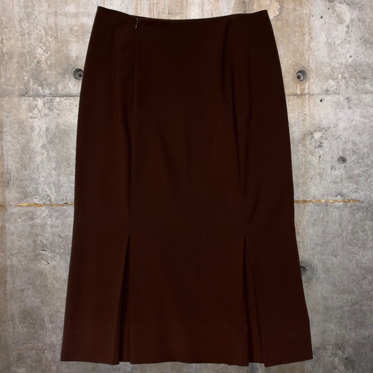 HERMES(エルメス) by Jean Paul Gaultier Stretch Wool Skirt/ゴルチエ 
