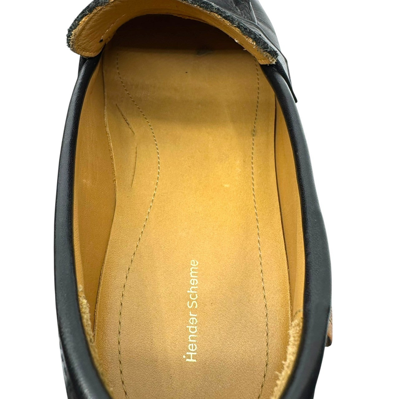 Hender Scheme(エンダースキーマ) Leather Loafers レザー ローファー #2146  2(23.5-24.0cm)少々大き目の作りです ブラック