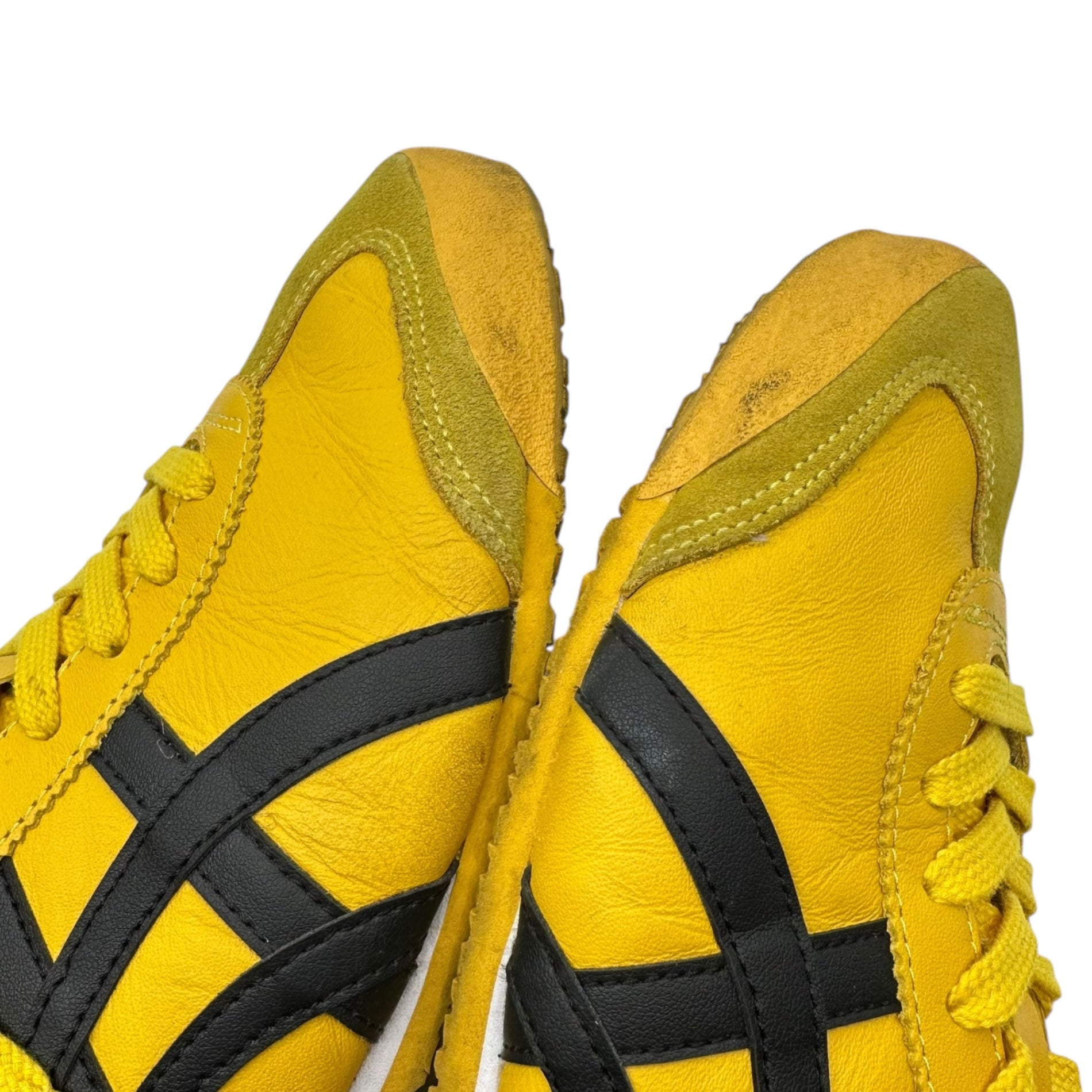 Onitsuka Tiger(オニツカタイガー) MEXICO66 メキシコ ローカット スニーカー F580223 28.5cm イエロー×ブラック