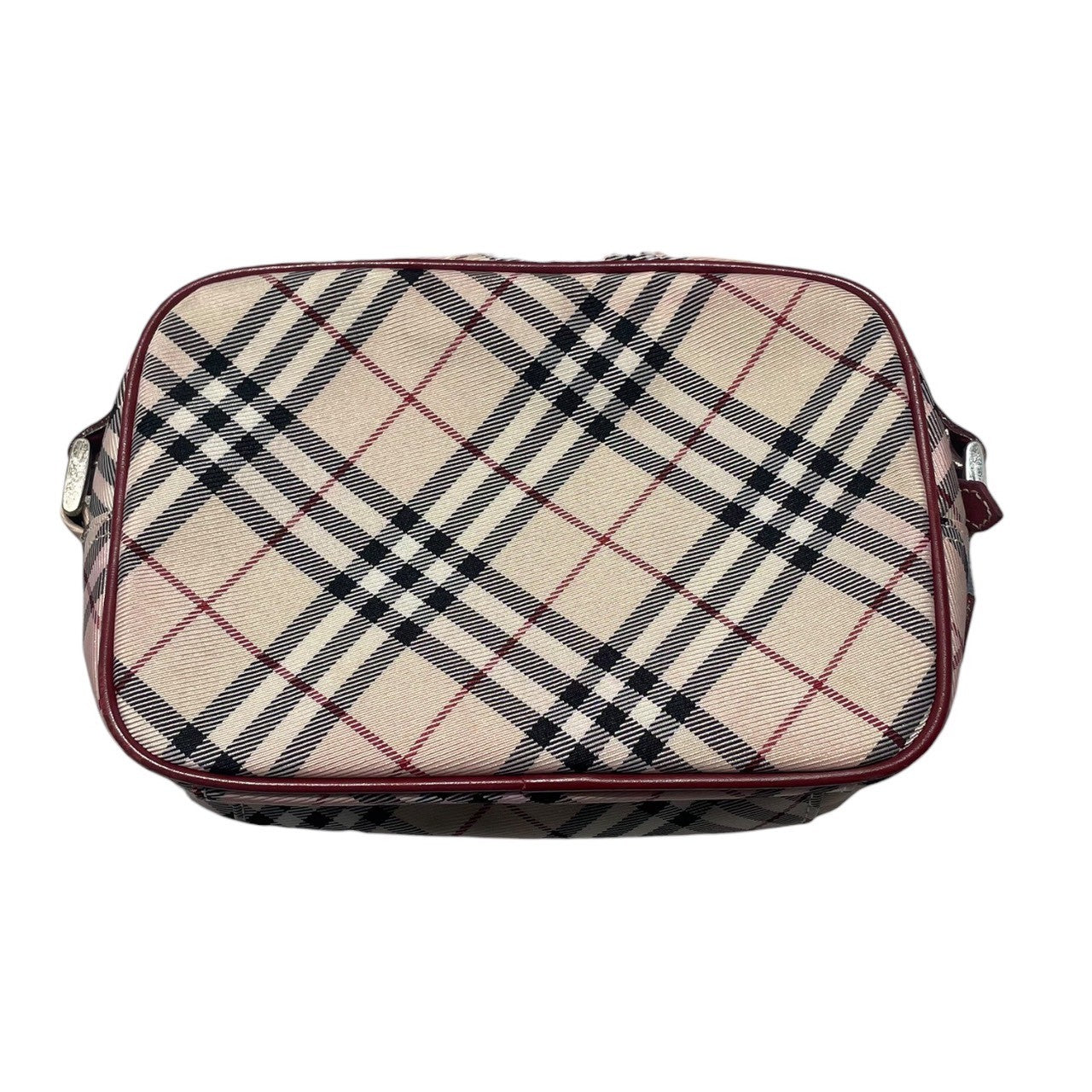 BURBERRY BLUE LABEL(バーバリーブルーレーベル) Nova check mini shoulder bag ノバチェック ミニ  ショルダー バッグ ZA473-800-43 ベージュ×レッド