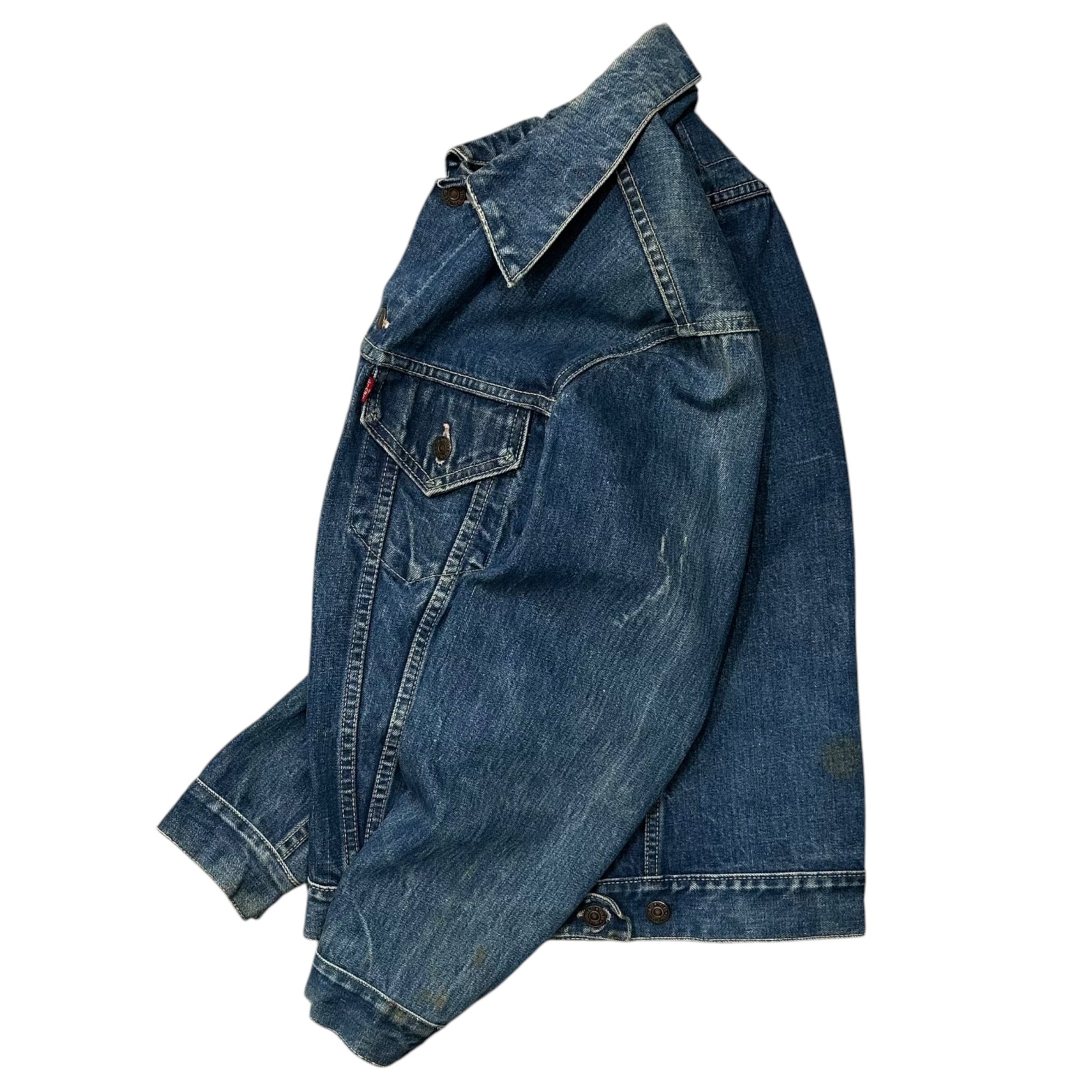 Levi's(リーバイス) 1963~1966's 558 Big E Long Denim Jacket デニム ジャケット 38 インディゴ 60's 60年代 3rd BIG E D&17刻印