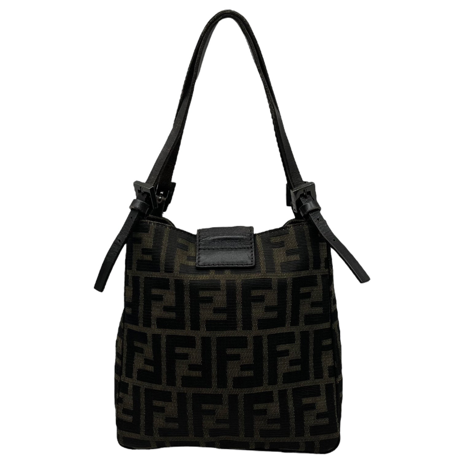 FENDI(フェンディ) Zucca pattern mini one shoulder bag ズッカ柄 ミニ ワンショルダー バッグ 2415-8BK002-019 ブラウン ハンド トート OLD