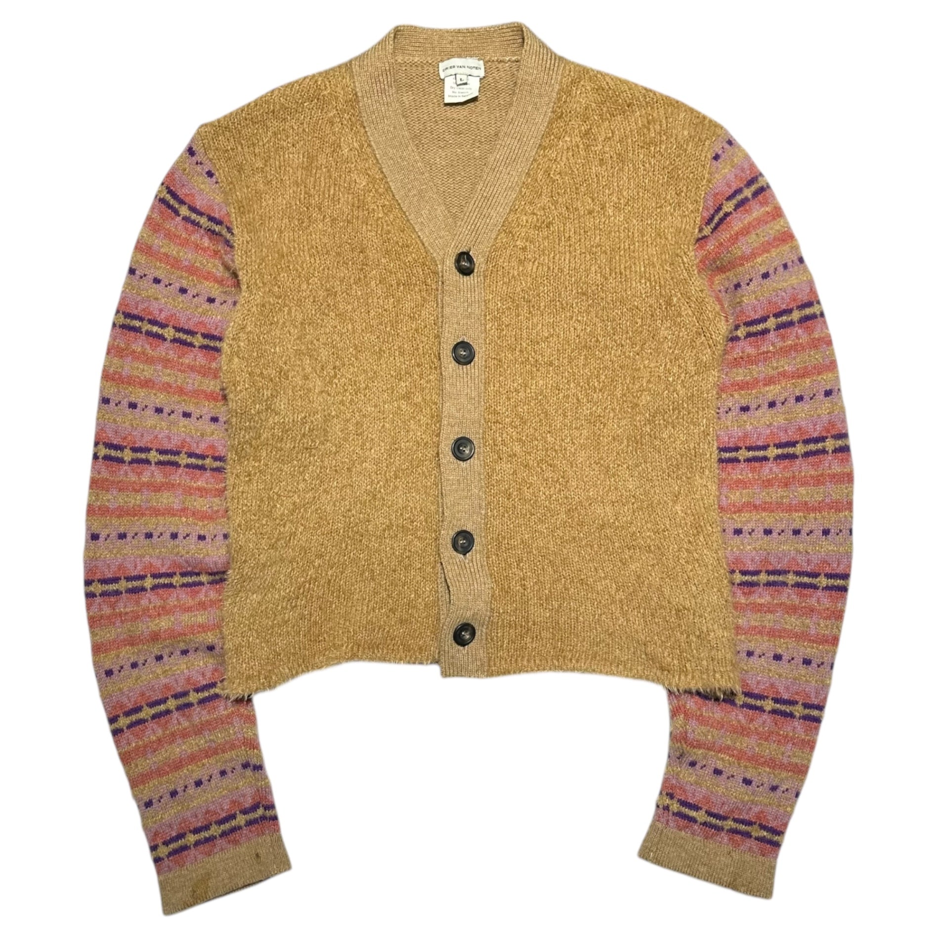 DRIES VAN NOTEN(ドリスヴァンノッテン) 90's Mohair Wool Ethnic