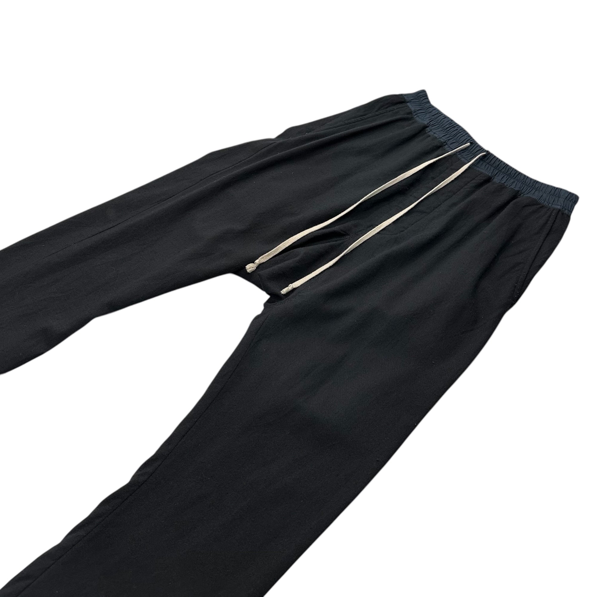 Rick Owens(リックオウエンス) 12AW Easy Sarouel Straight Pants イージー サルエル ストレート パンツ RU9380/WM 46 ブラック