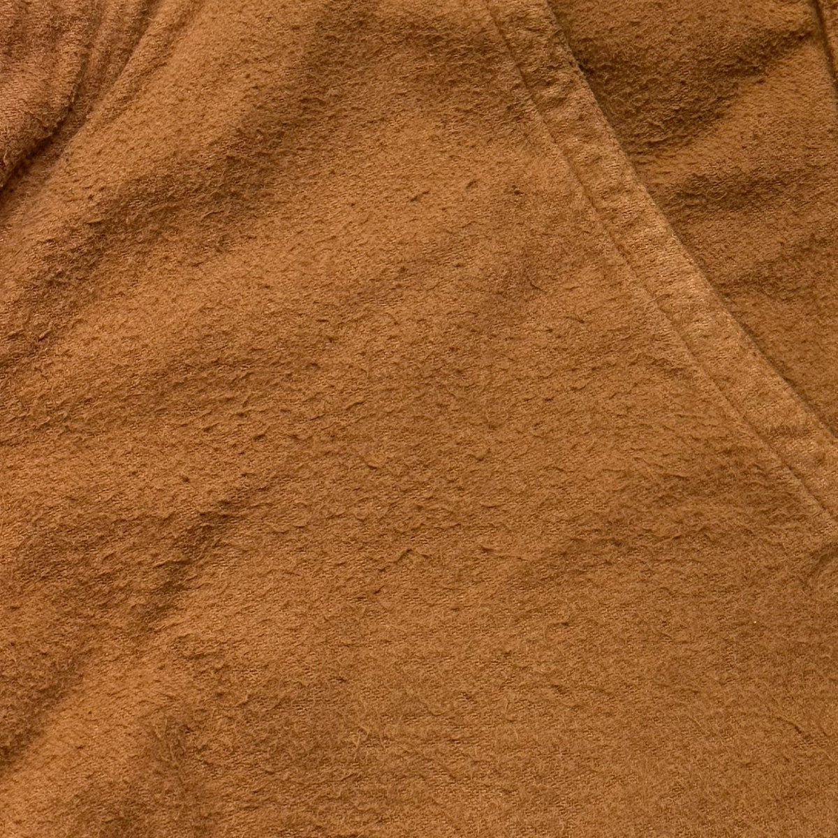 COMME des GARCONS SHIRT(コムデギャルソンシャツ) 1990's Cotton Flannel Wide-Leg Pants コットン ネル ワイドパンツ M オレンジブラウン 90年代