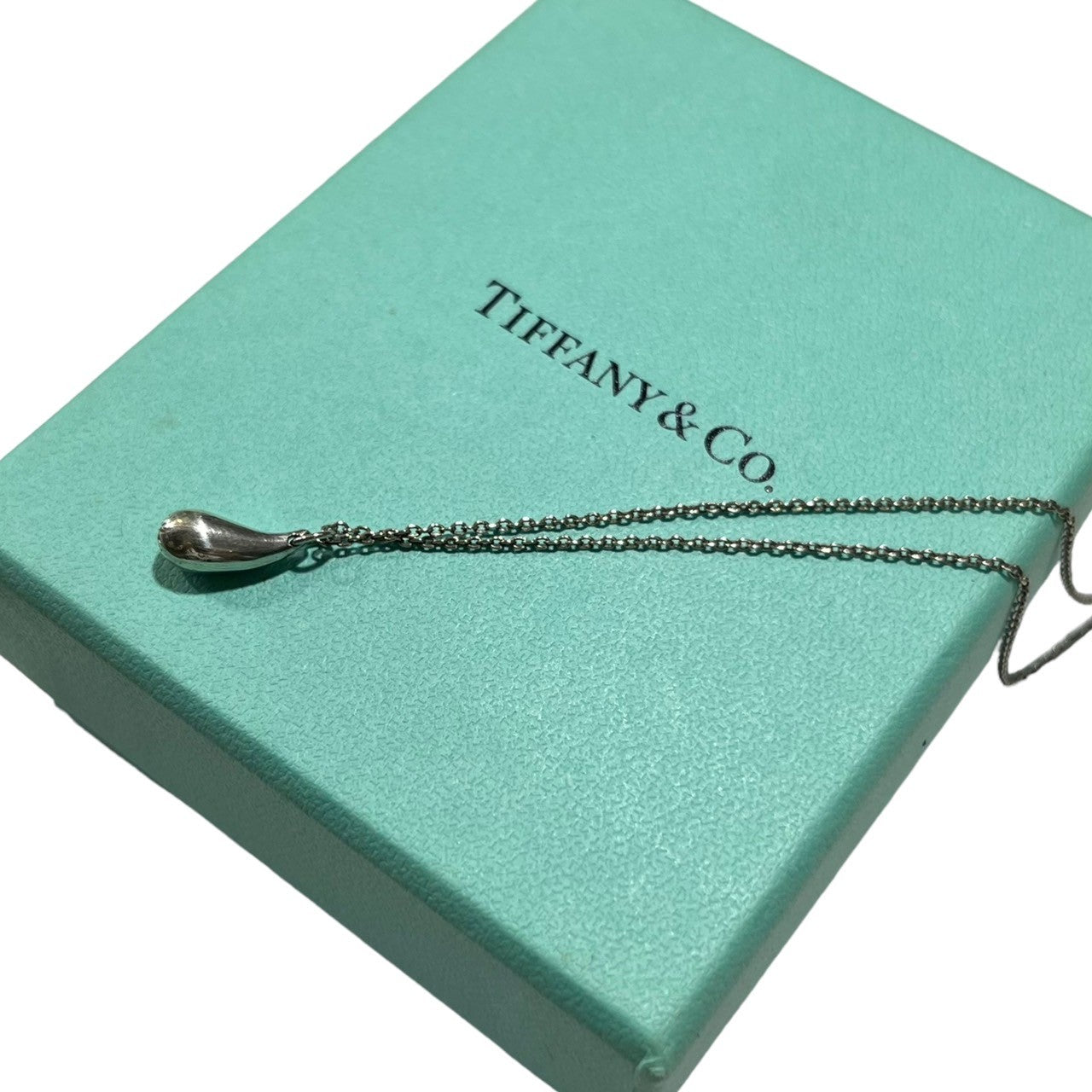 TIFFANY & CO.(ティファニー) teardrop ティアドロップ ペンダント silver925 シルバー しずく型 ネックレス