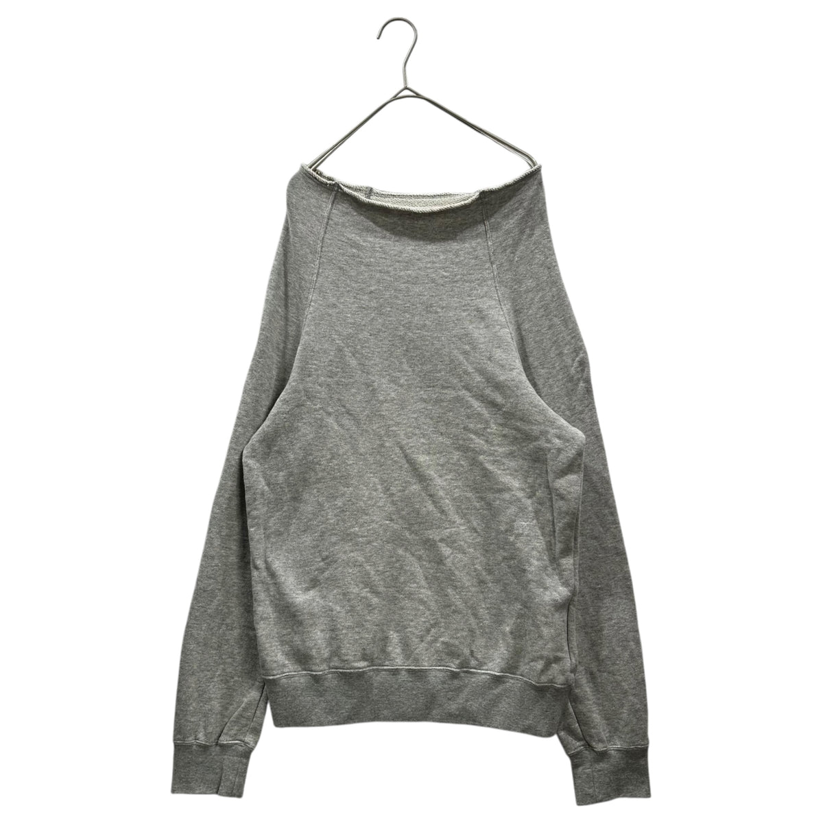 COMME des GARCONS(コムデギャルソン) 2003SS Mock-Neck Raglan Sweatshirt モックネック ラグラン スウェット GI-T021 FREE グレー AD2002 00s アーカイブ