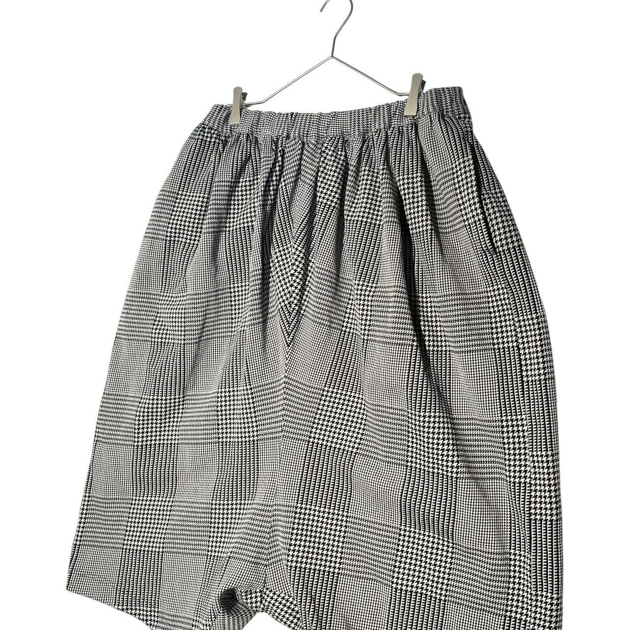 COMME des GARCONS COMME des GARCONS(コムデギャルソンコムデギャルソン) 12SS Houndstooth Sarouel Balloon Pants 千鳥格子 サルエル バルーン パンツ RI-P012 M グレー×ブラック AD2011