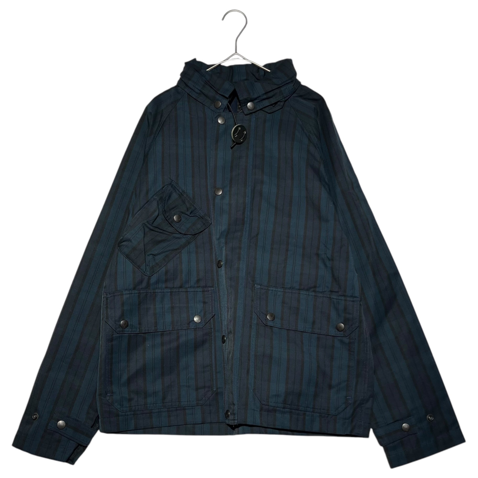 South2 West8 S2W8(サウス2ウエスト8) 21AW Carmel Jacket - C/N Twill / Blackwatch チェック カーメル ジャケット J0755 M ネイビー×グリーン