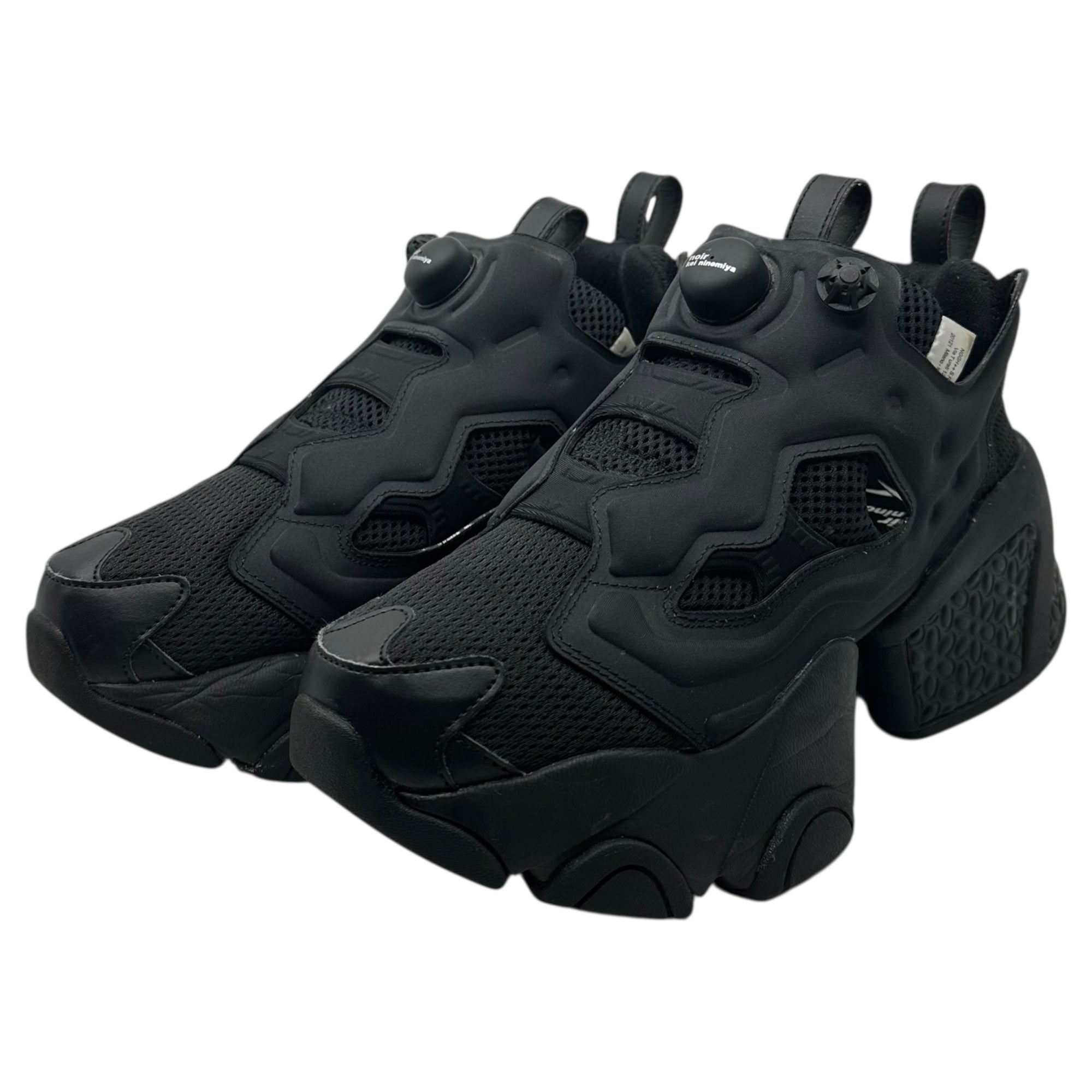 noir kei ninomiya×Reebok(ノワールケイニノミヤ×リーボック) 24AW INSTA PUMP PLATFORM インスタ ポンプ プラットフォーム RMIA06ZC99MAT0011000 27cm ブラック 厚底スニーカー 箱付