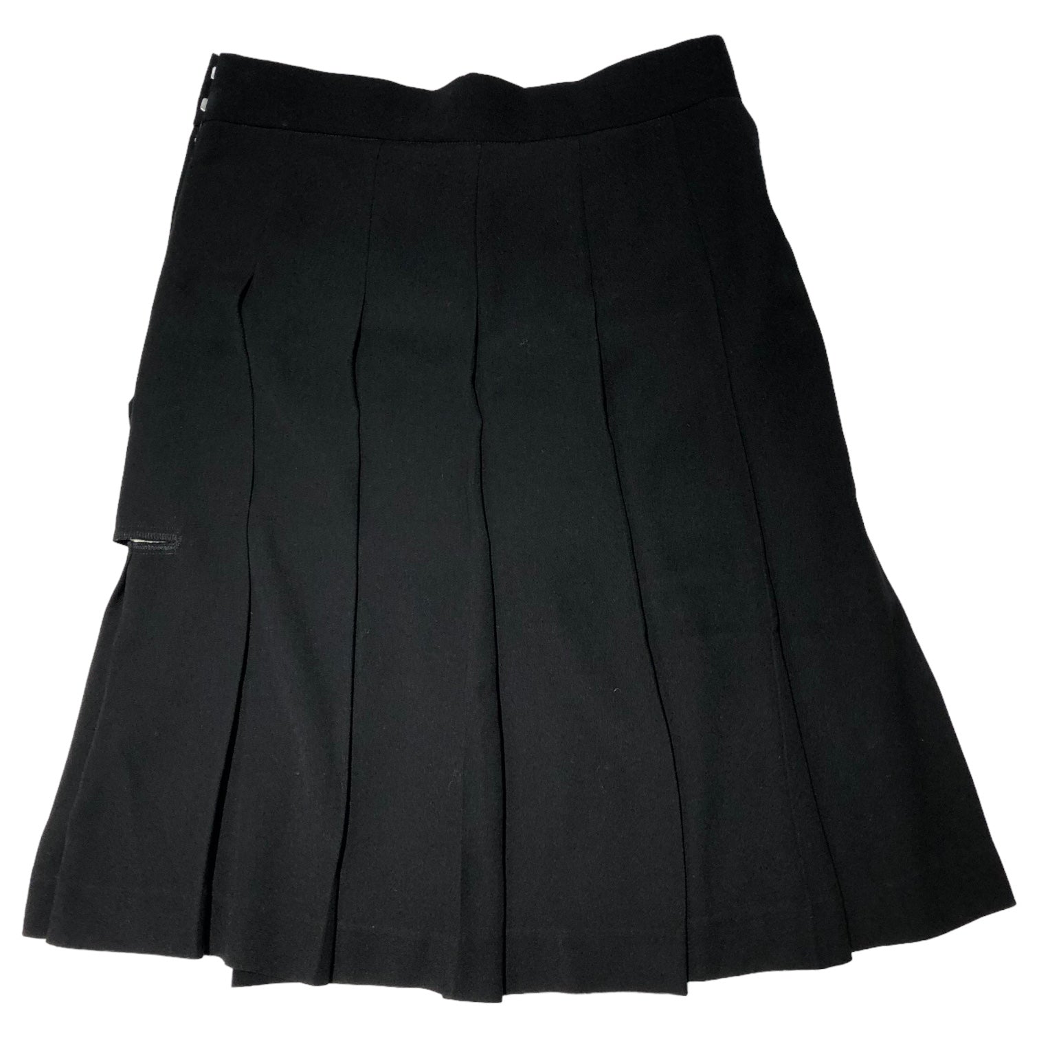 COMME des GARCONS(コムデギャルソン) 04AW front tiered gathered skirt フロント ティアード ギャザースカート GN-S028 M ブラック AD2004