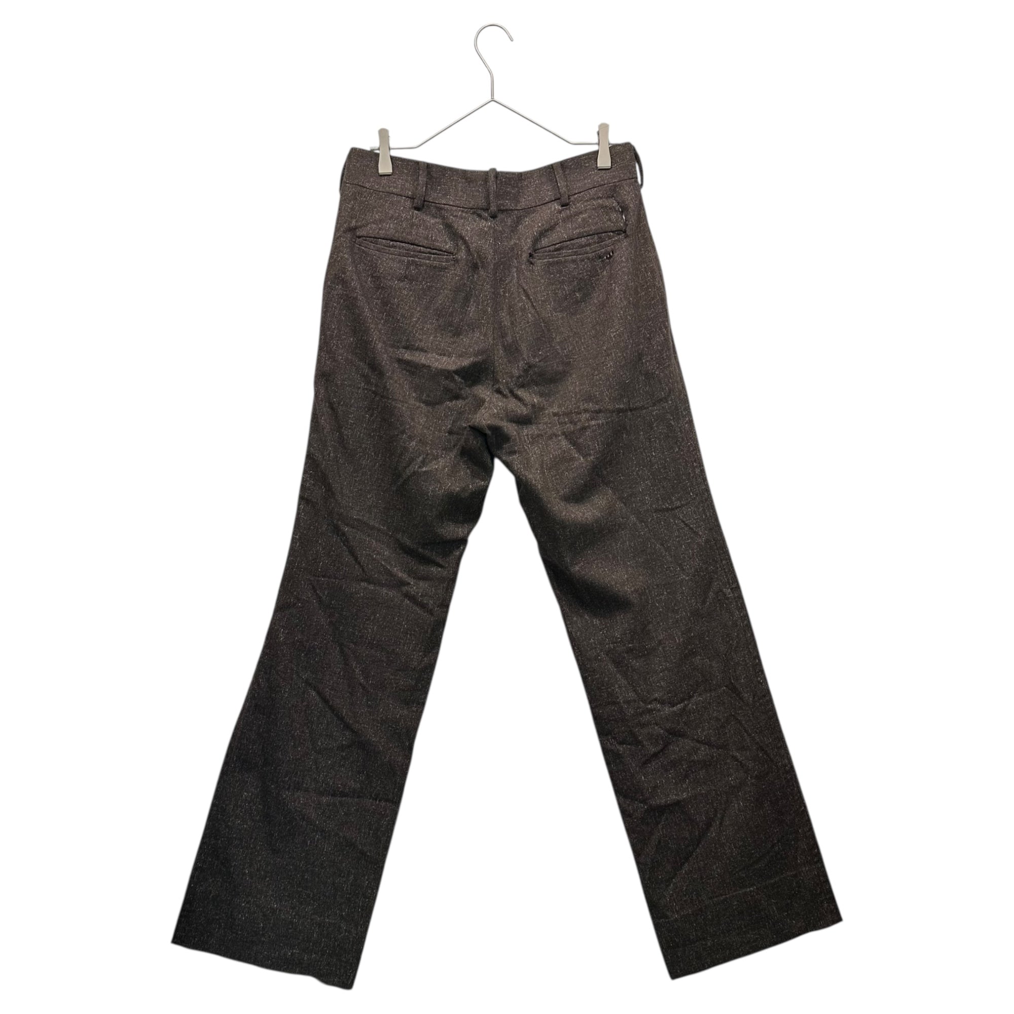 NUMBER (N)INE(ナンバーナイン) 09AW Wool Silk Slacks ウール シルク スラックス 3(M) ブラウン