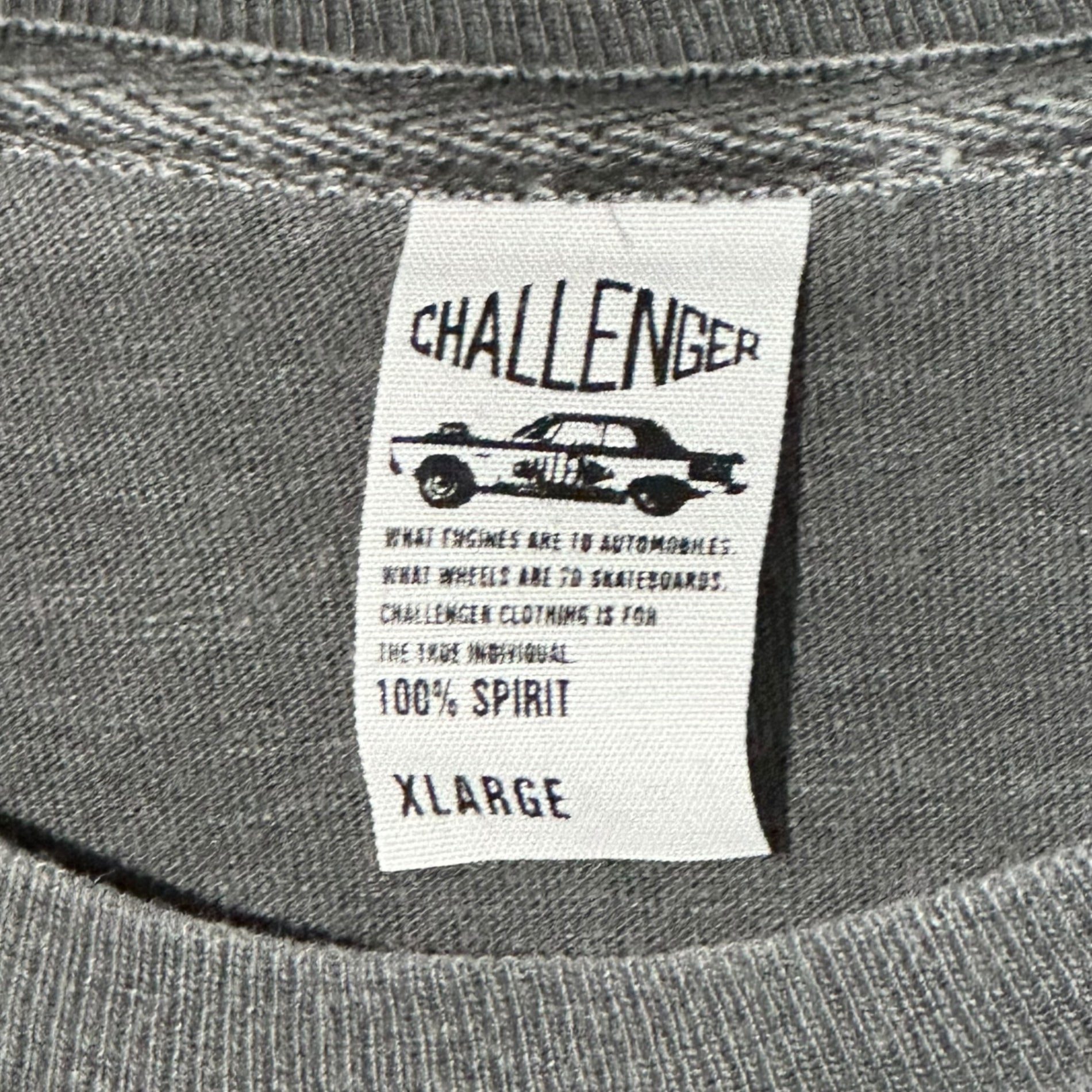CHALLENGER(チャレンジャー) L/S FIREBALL TEE 長袖 ファイヤーボールＴシャツ CLG-TS 021-053 XL ブラック