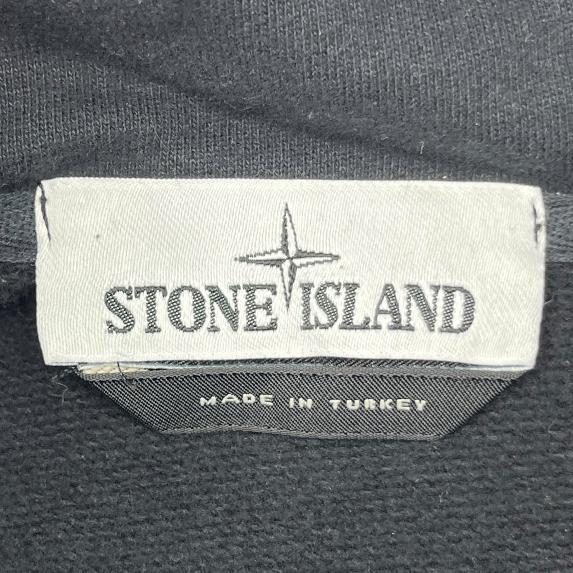 STONE ISLAND(ストーンアイランド) 20AW Stand collar half zip sweatshirts スタンドカラー ハーフ ジップ スウェット 731561520 S ブラック ポケット