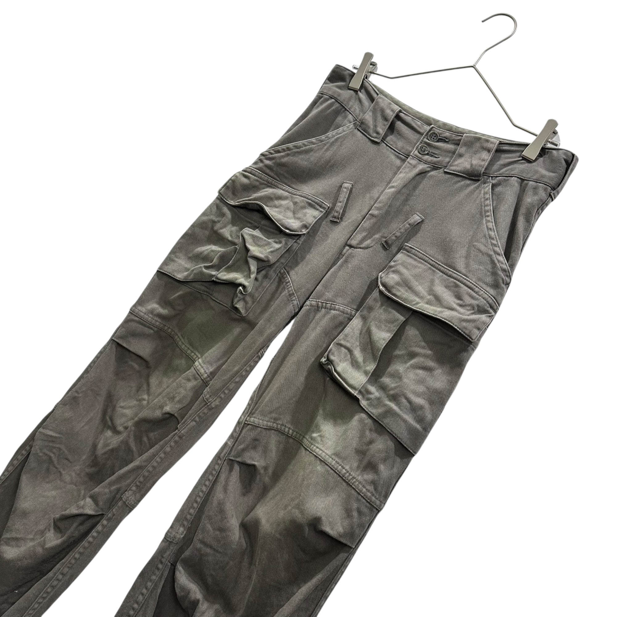 CABANE de zucca(カバンドズッカ) 2004SS  Cargo pants カーゴ パンツ CZ42FF531 S カーキ 00's