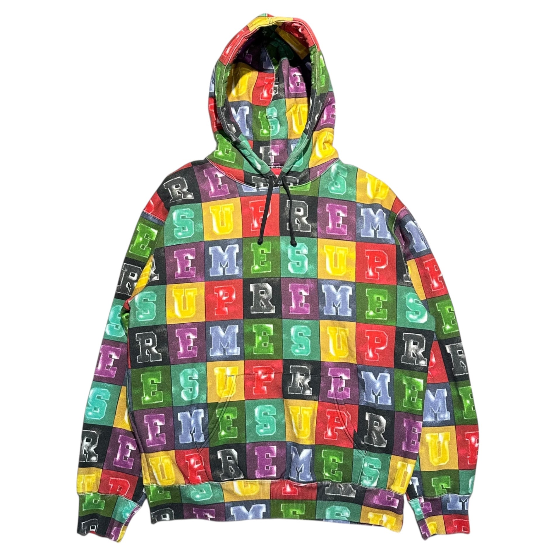 SUPREME(シュプリーム) 20AW Blocks Hooded Sweatshirt ブロックス プルオーバー パーカー L マルチ 20FW