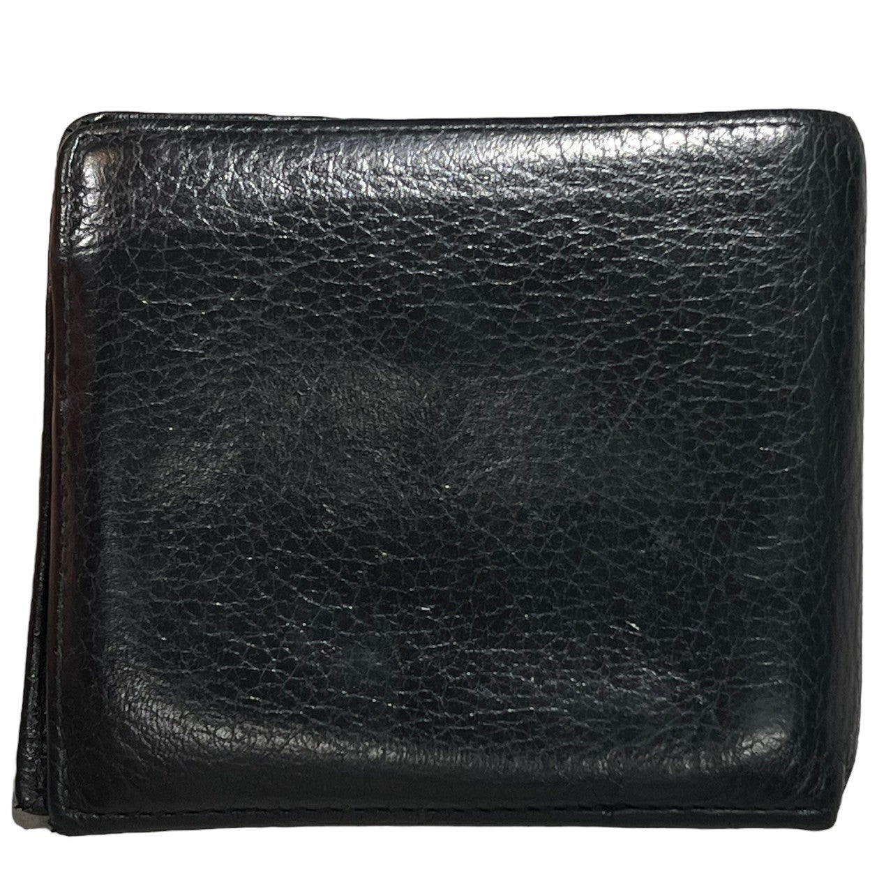 PRADA(プラダ) bifold leather wallet ２つ折り レザー 財布 2M0738 ブラック ロゴ 本革