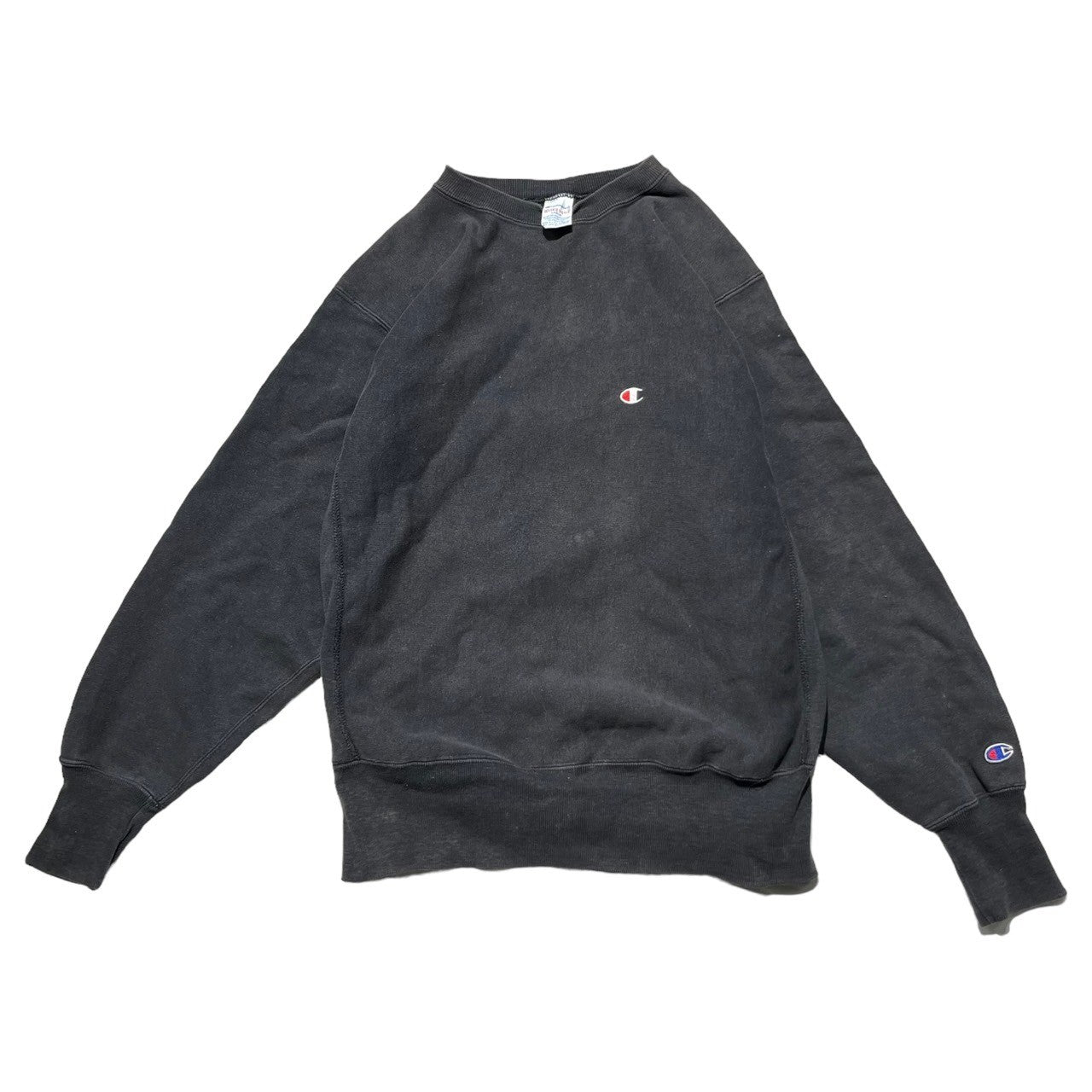 Champion(チャンピオン) 90's REVERSE WEAVE SWEAT SHIRT ヴィンテージ リバースイーブ スウェット L ブラック 90年代 刺繍タグ USA製