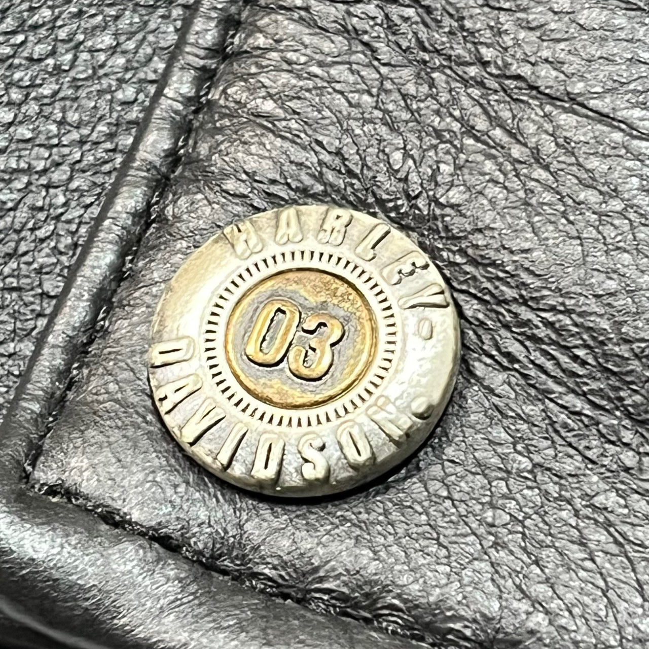 HARLEY DAVIDSON(ハーレーダビッドソン) 100th anniversary leather best/レザーベスト 10319 S ブラック 100年記念モデル