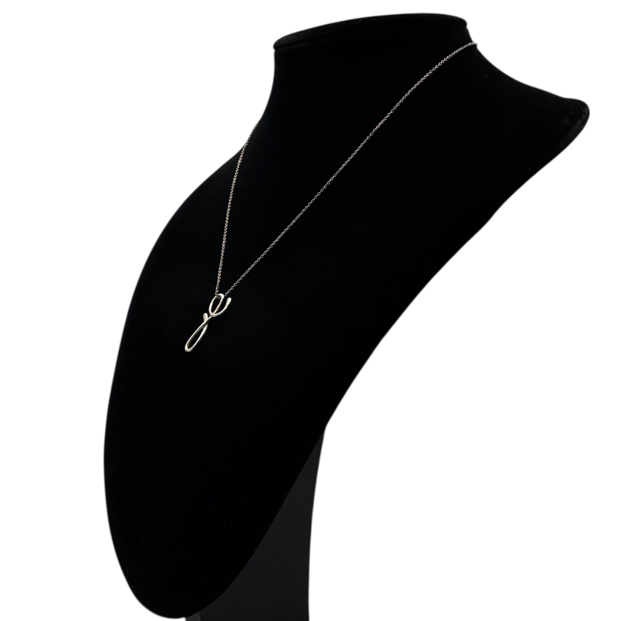 TIFFANY & CO.(ティファニー) Alphabet Initial “Y” Top Necklace
