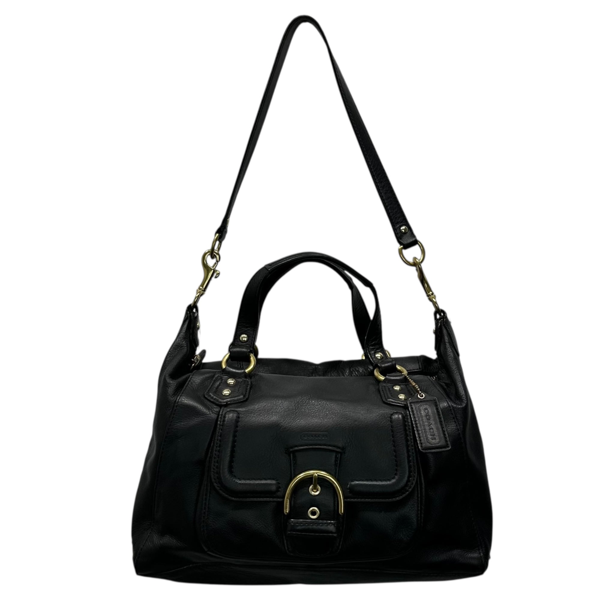 COACH(コーチ) Campbell Satchel Leather 2WAY Shoulder Bag