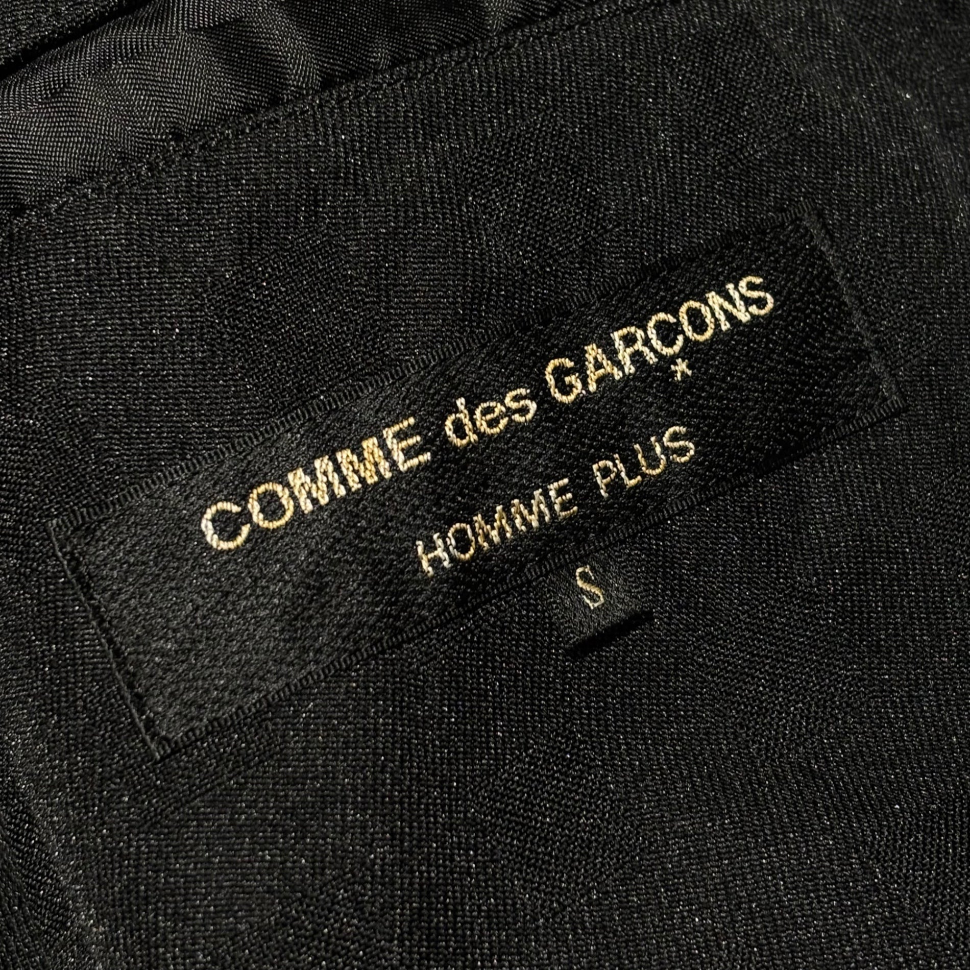 COMME des GARCONS HOMME PLUS(コムデギャルソンオムプリュス) 16AW Inside-Out Pocket Check 3B Tailored Coat インサイドアウト ポケット チェック 3B テーラード コート PR-J066 S ブラック AD2016 ジャケット