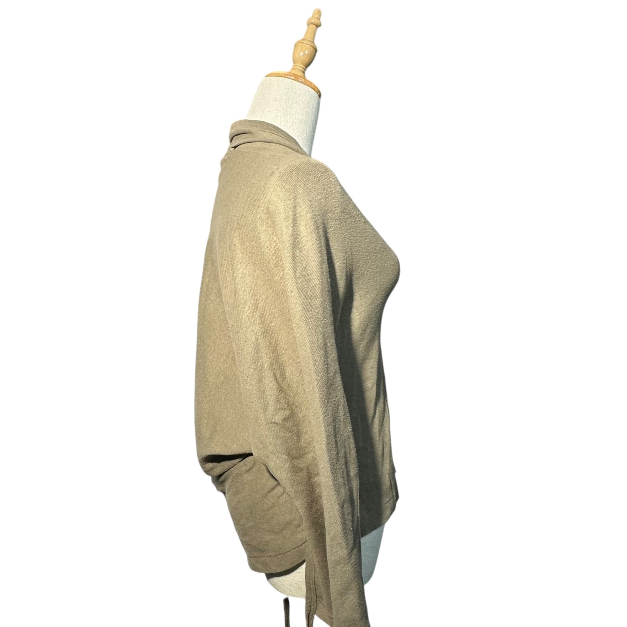 Y's(ワイズ) Kimono-style cotton knit cardigan 着物 スタイル コットン ニット カーディガン YX-T53-069 3(L程度) カーキ