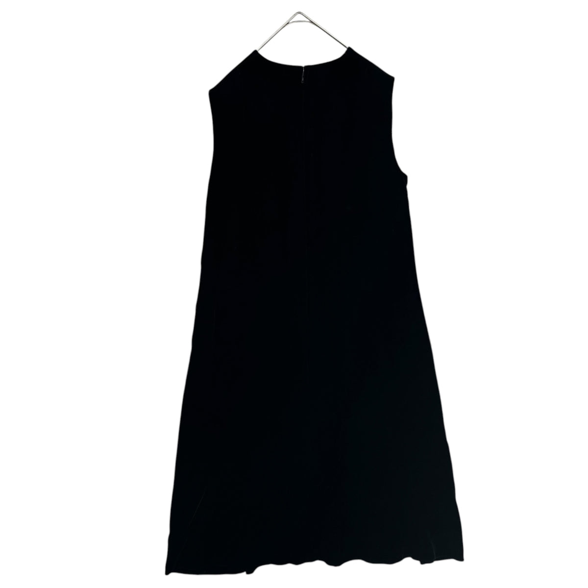 COMME des GARCONS(コムデギャルソン) 2008AW Sleeveless Velour Dress ベロア ノースリーブ ワンピース GB-O043 S ブラック AD2008 00s アーカイブ