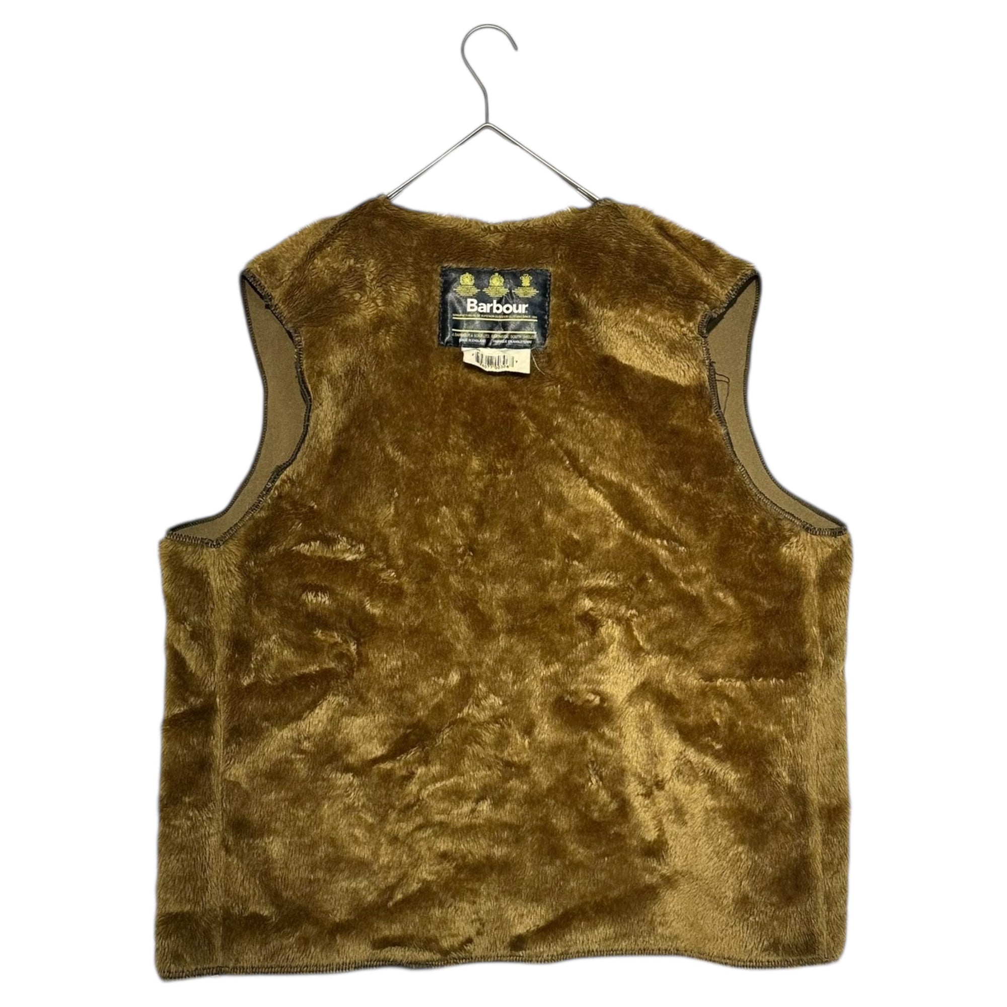 Barbour(バブアー) WARM PILE LINING ボア ライナー ベスト A297 WARM PILE LINING C38/97CM ブラウン