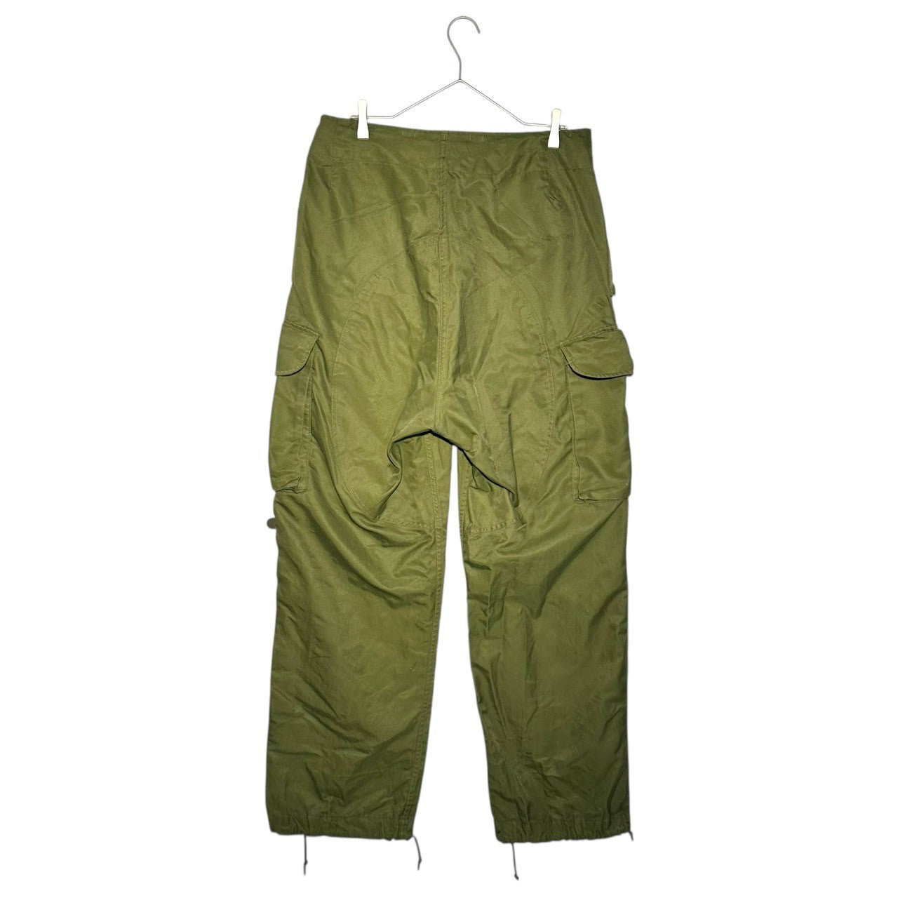 Canadian Army(カナダ軍) 80's ECW WINDPROOF overpants Cargo pants ウィンド プルーフ オーバー パンツ カーゴパンツ 8415-21-798-8603 7 LONG SMALL セージグリーン ミリタリー 80年代 ヴィンテージ