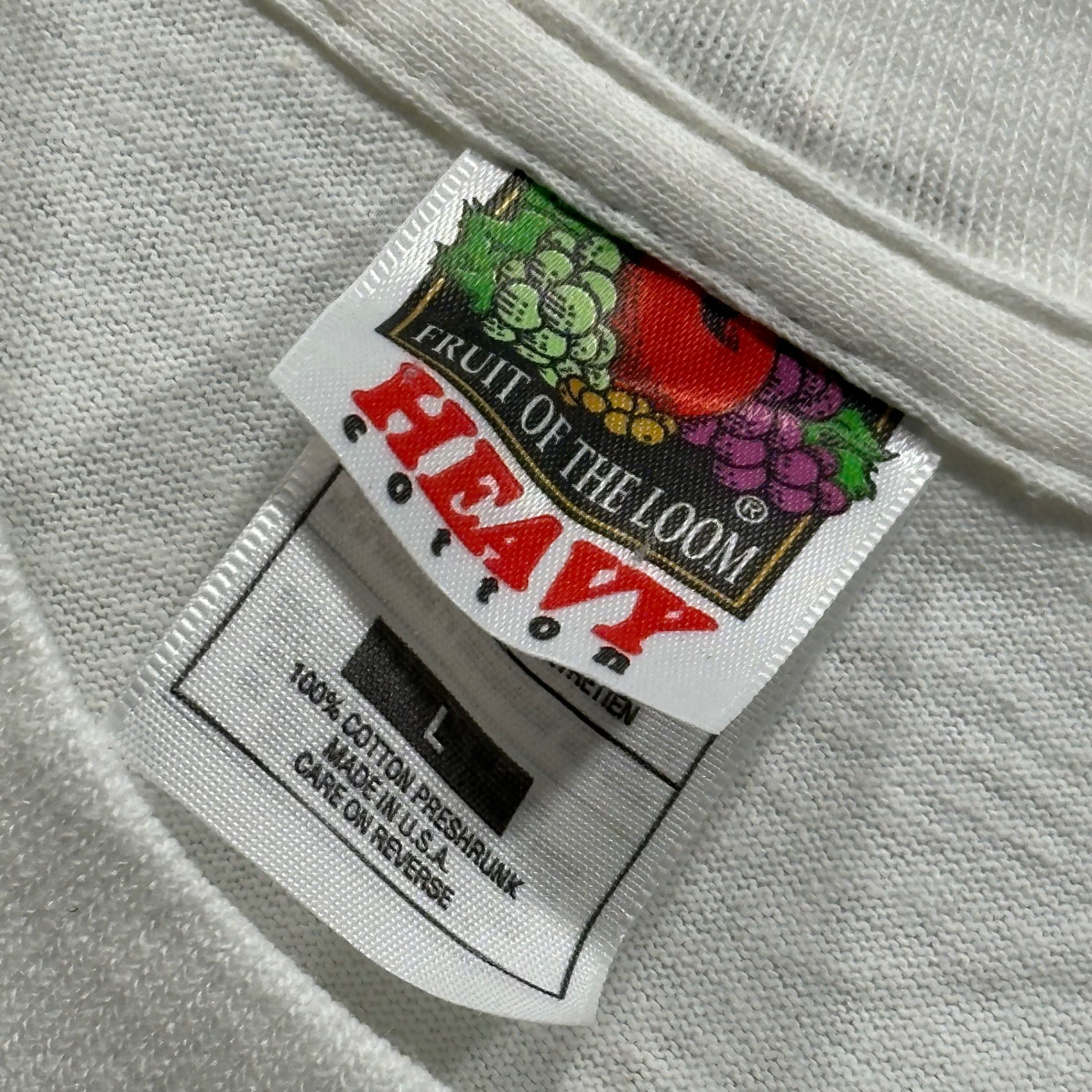 VINTAGE(ヴィンテージ) 1998 SUPER BOWL T-SHIRT 98年 スーパーボール Tシャツ L ホワイト×マルチカラー NFL