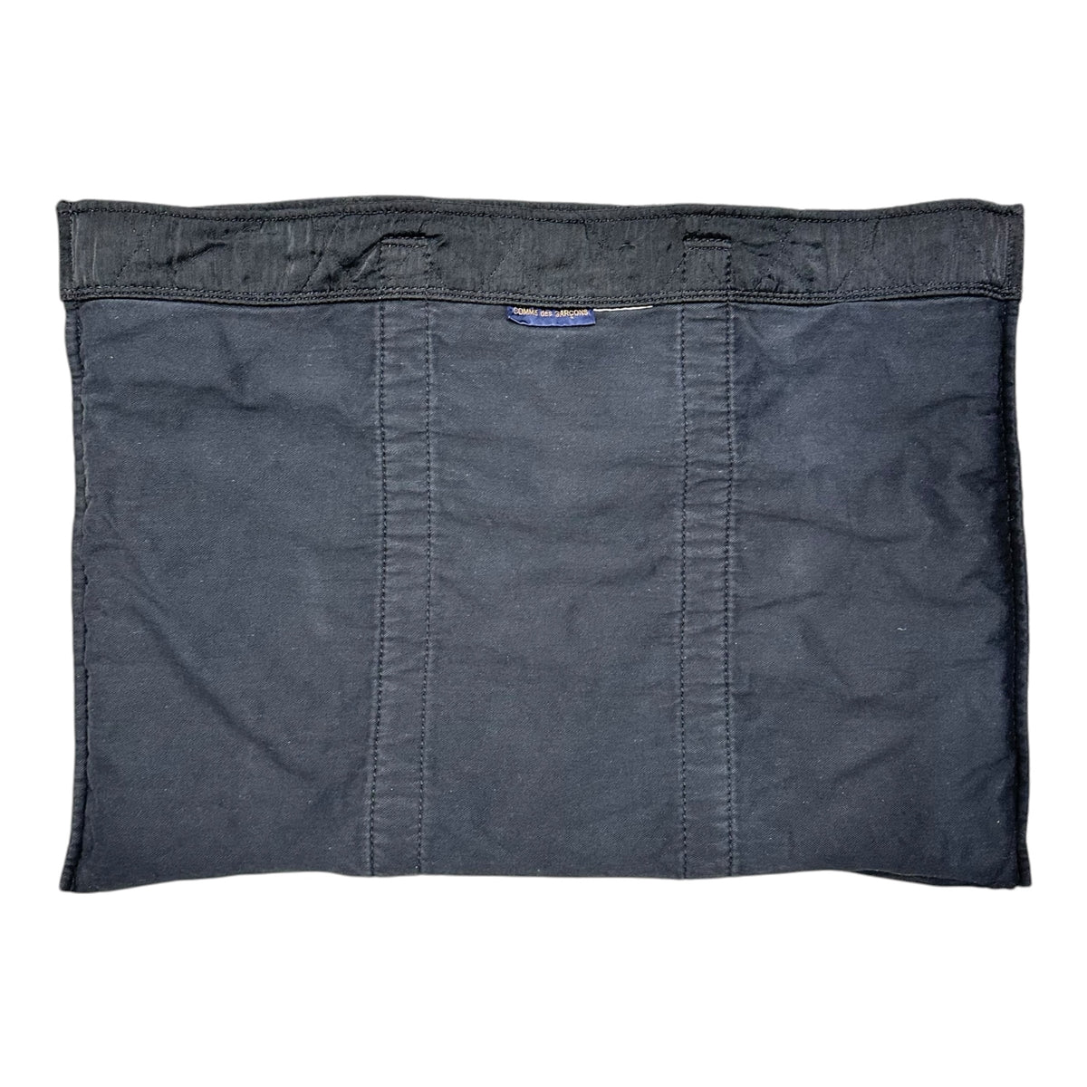 COMME des GARCONS(コムデギャルソン) Garment-dyed tote bag 製品染め トート バッグ ブラック